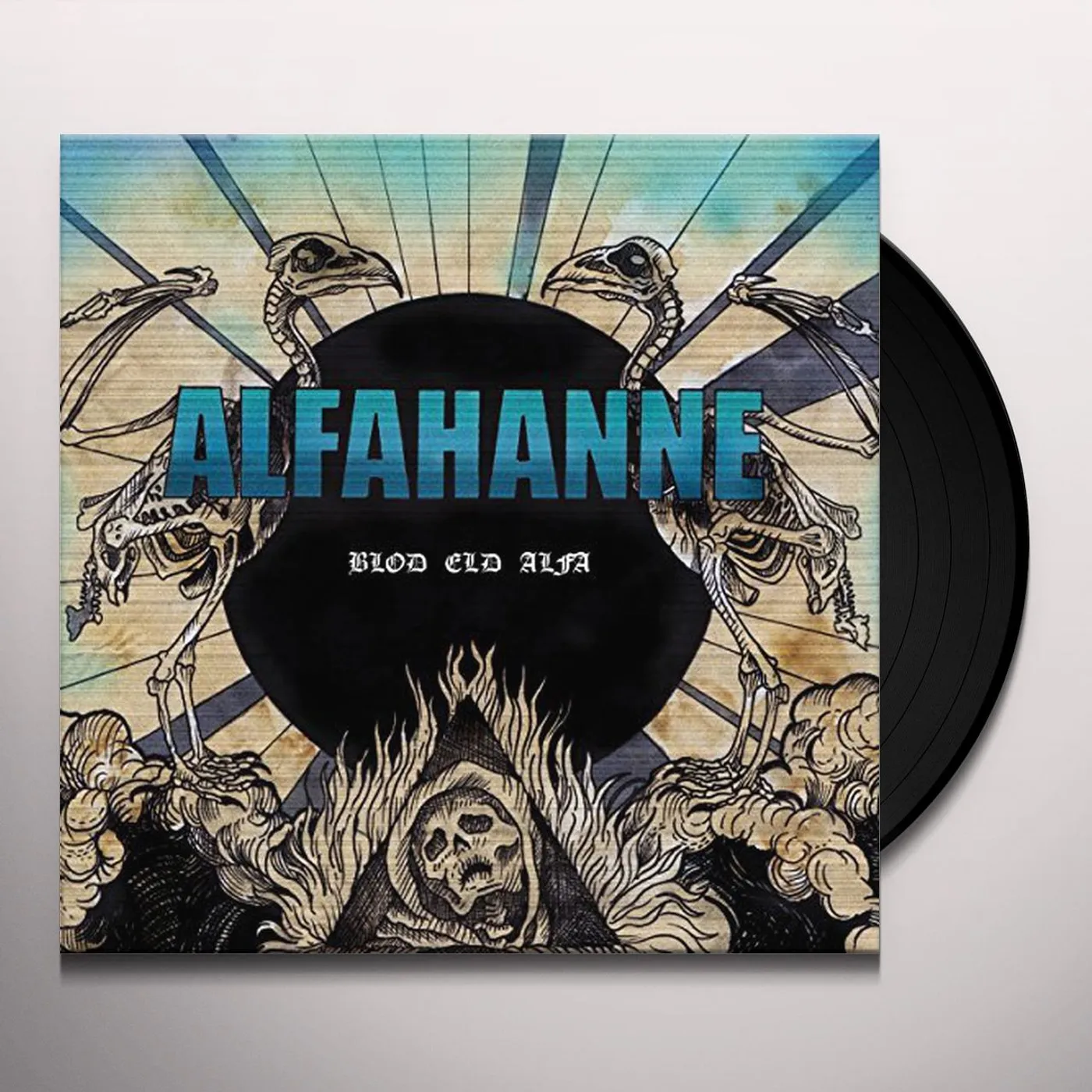 Alfahanne Blod Eld Alfa Vinyl Record