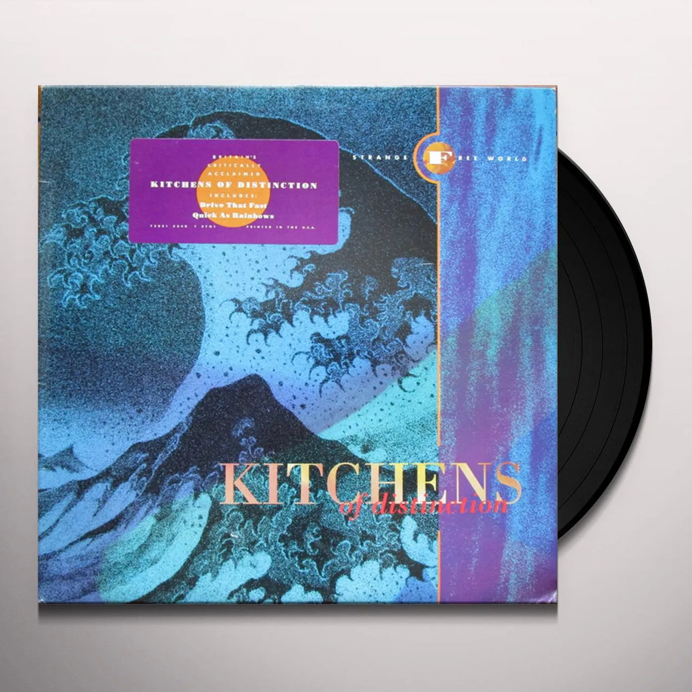Kitchens Of Distinction Strange Free World Vinyl Record