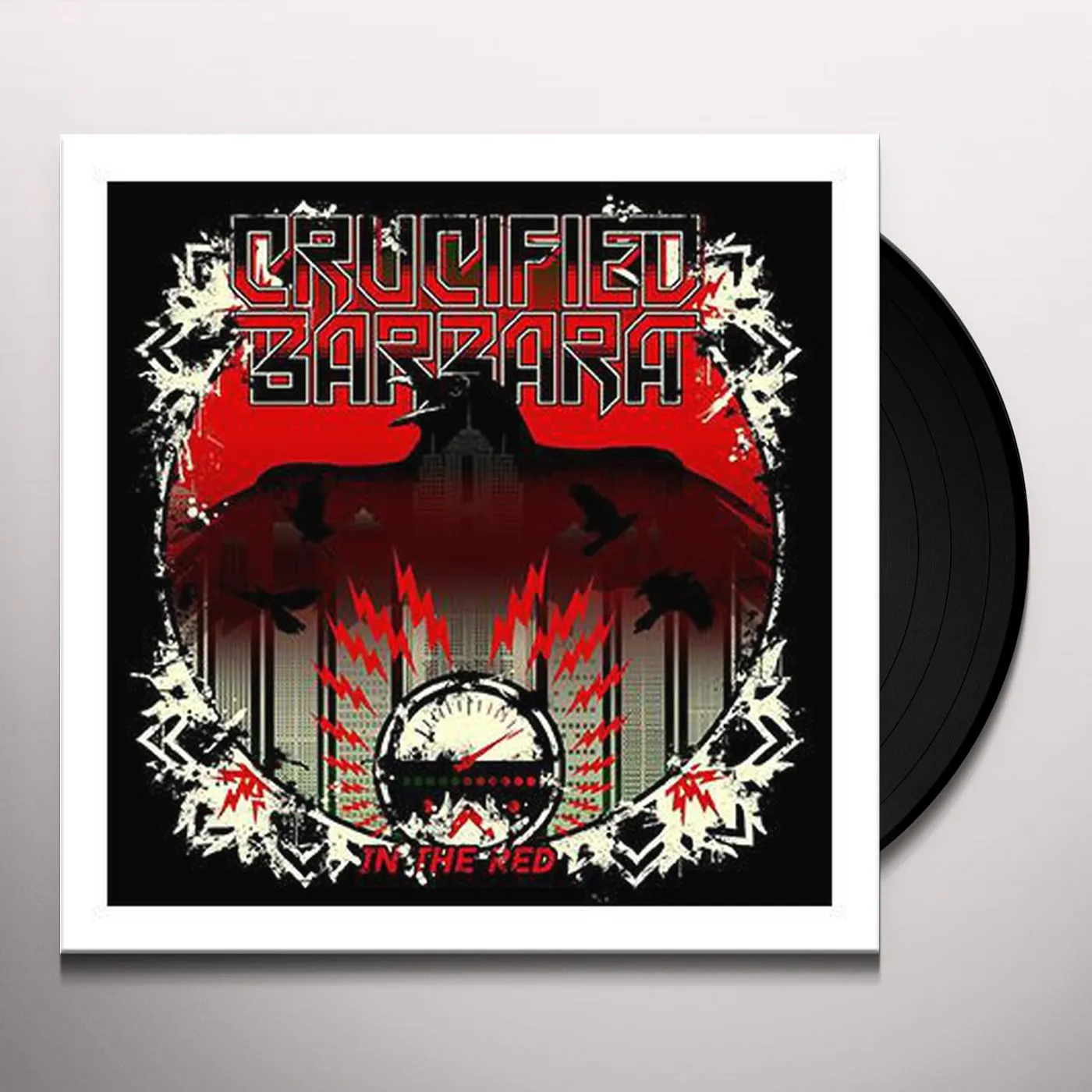 Crucified Barbara In the red Vinyl Record