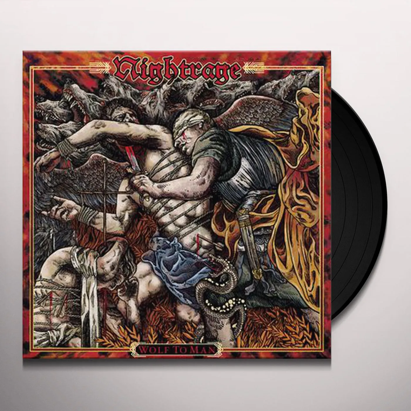 Nightrage Wolf To Man Vinyl Record
