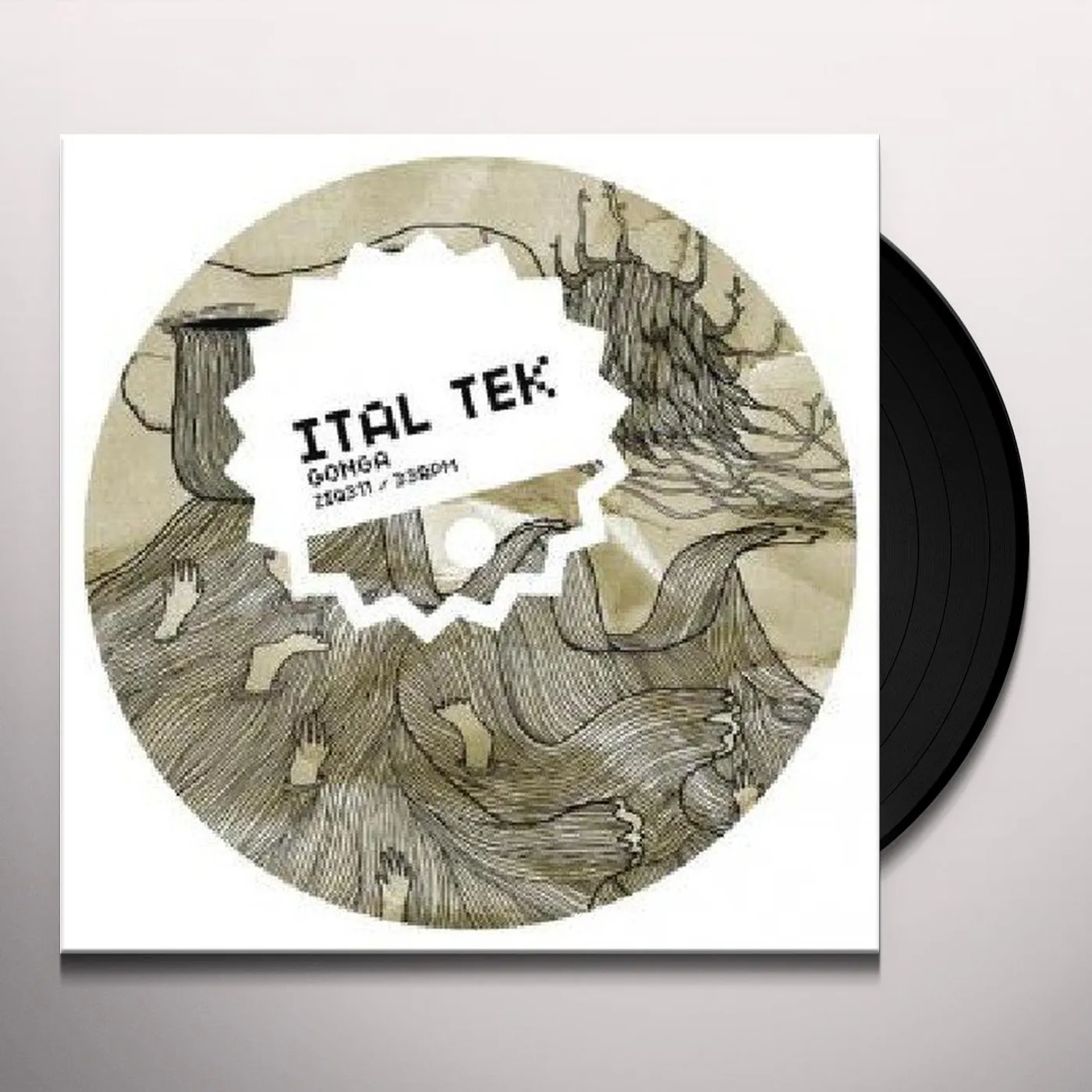 Ital Tek Gonga   12 Vinyl Record