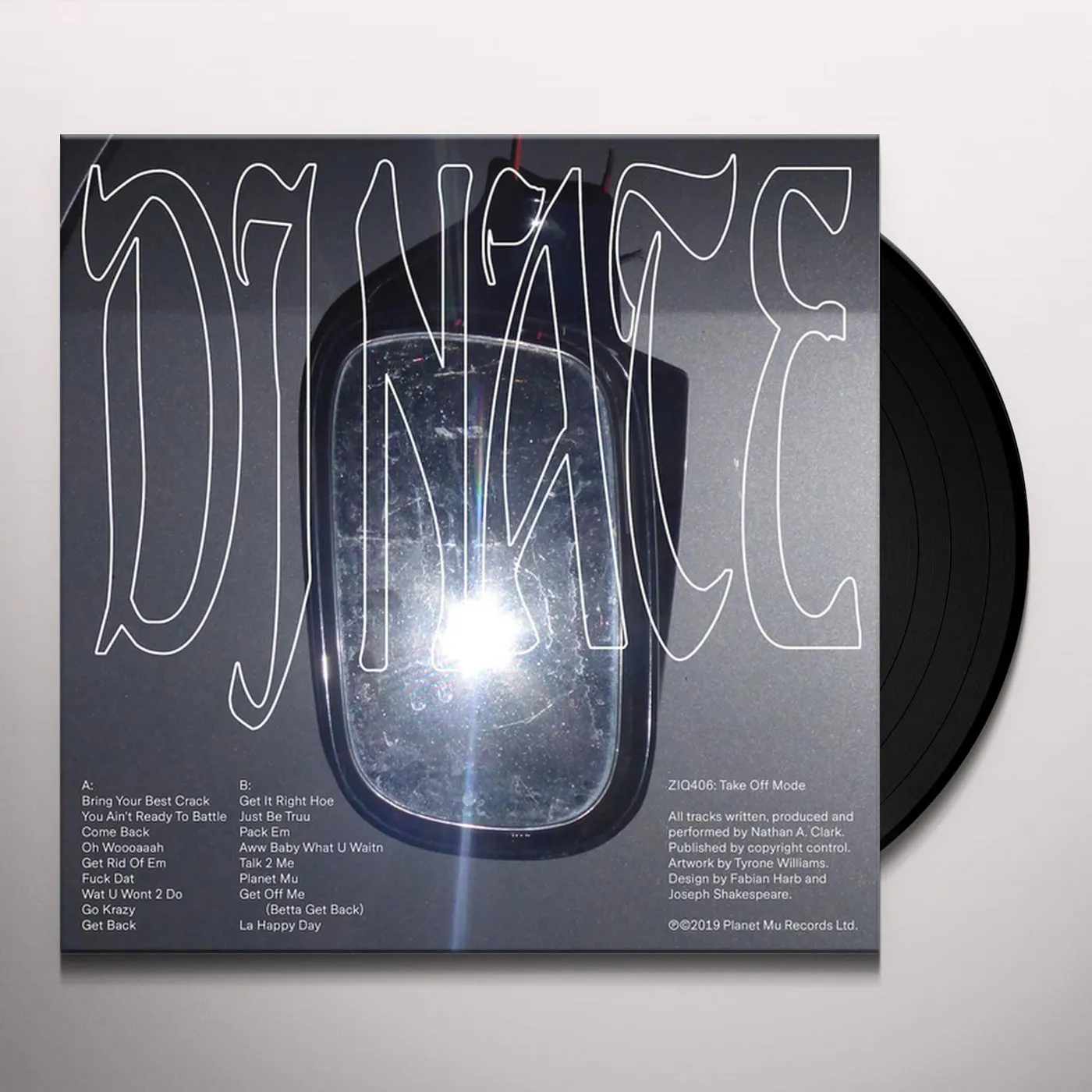 DJ Nate Take Off Mode Vinyl Record