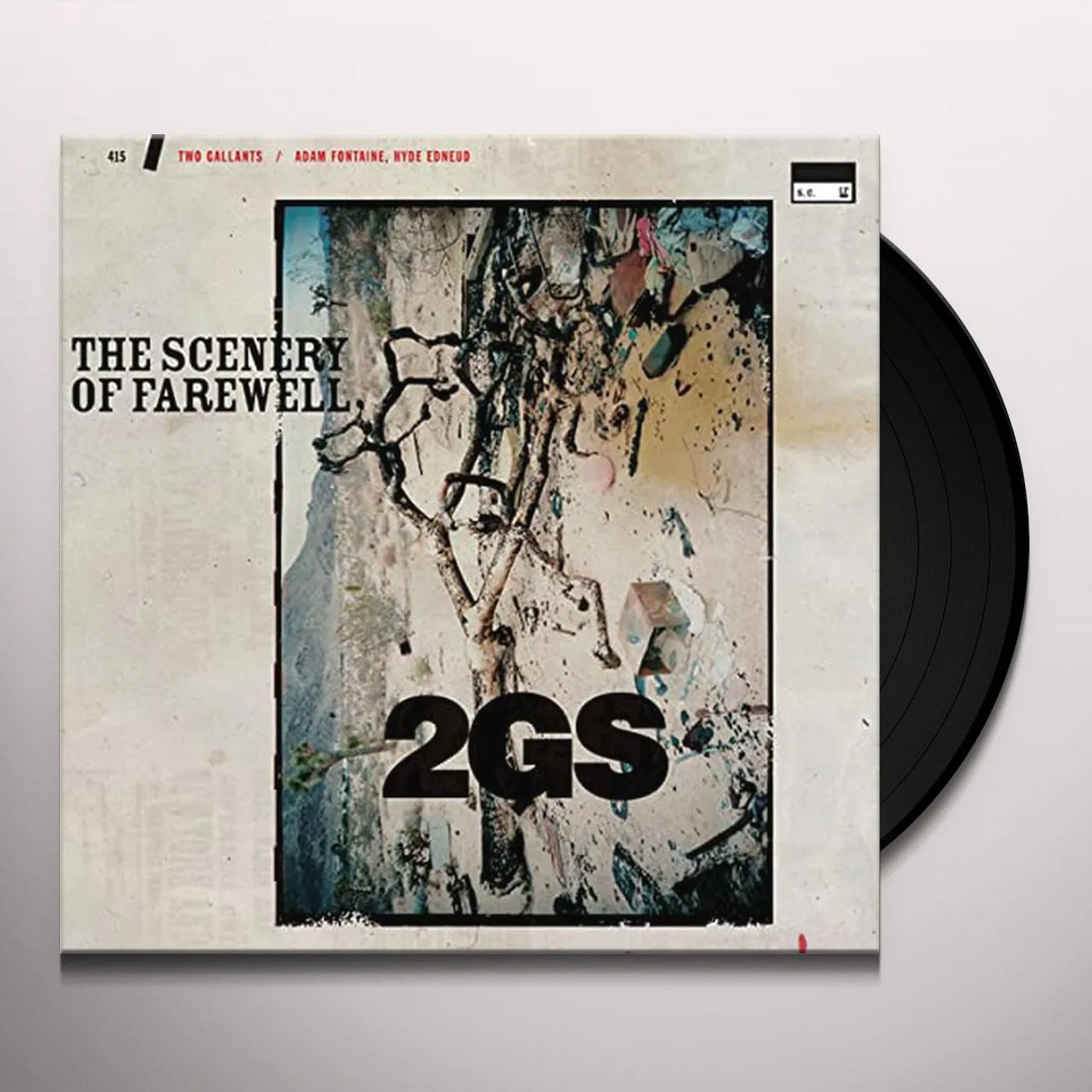 Two Gallants The Scenery Of Farewell Vinyl Record