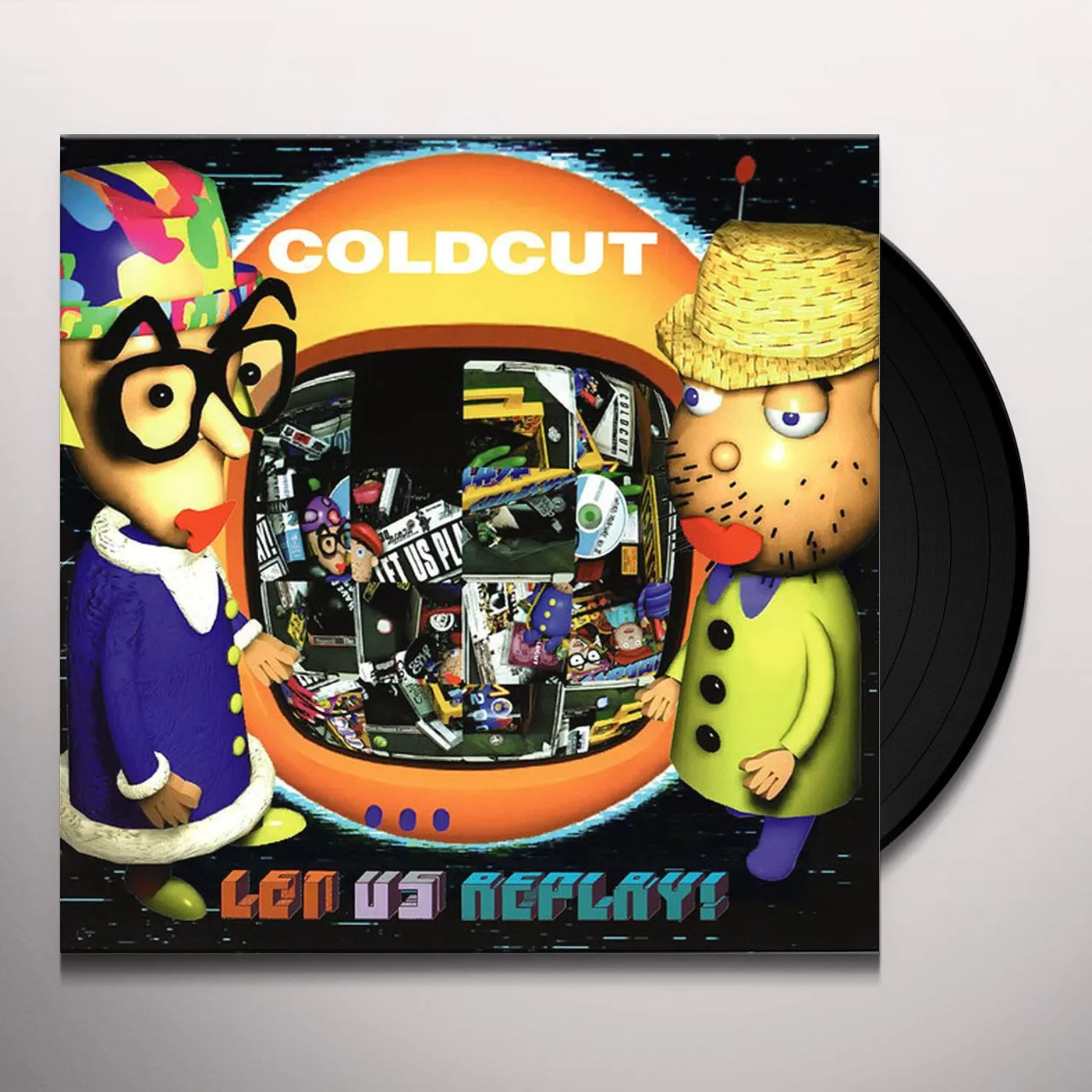 Coldcut Let Us Replay 7  (Remixes) Vinyl Record