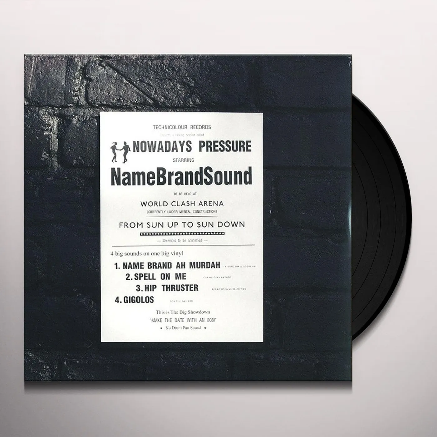 Name Brand Sound Nowadays Pressure   12 Vinyl Record