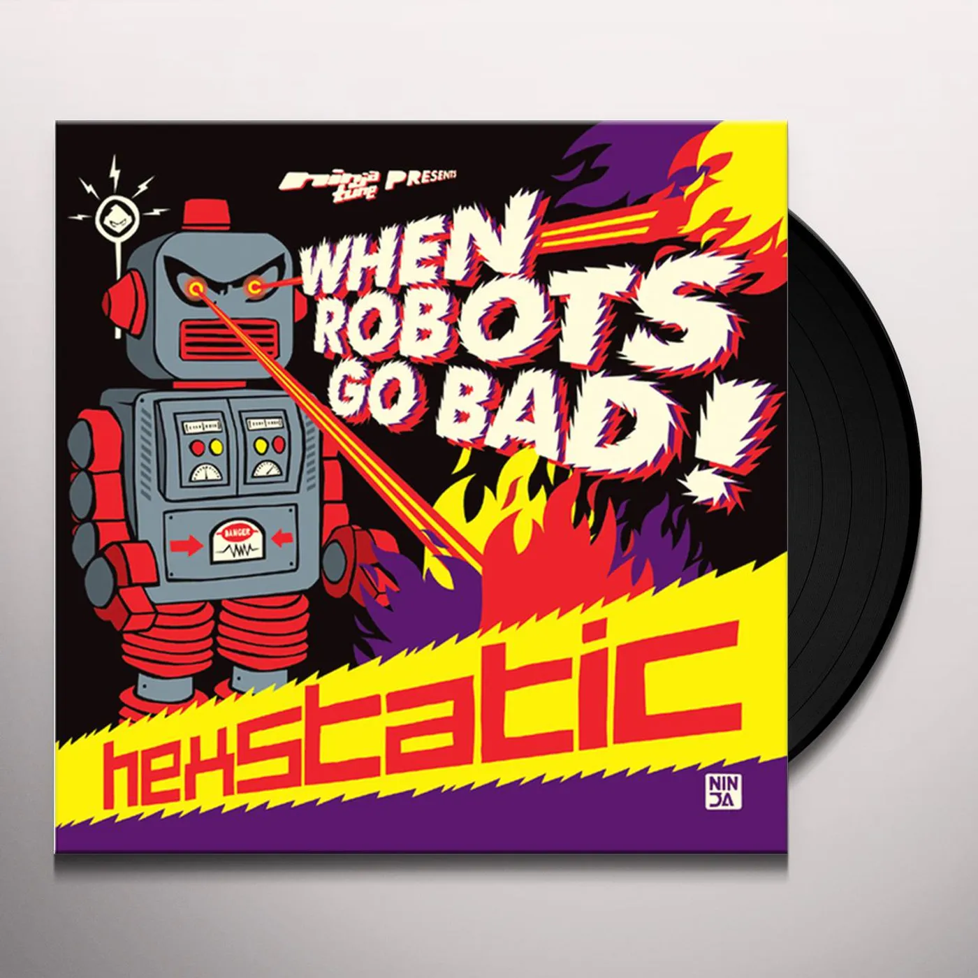 Hexstatic When Robots Go Bad! (2 Xlp) Vinyl Record