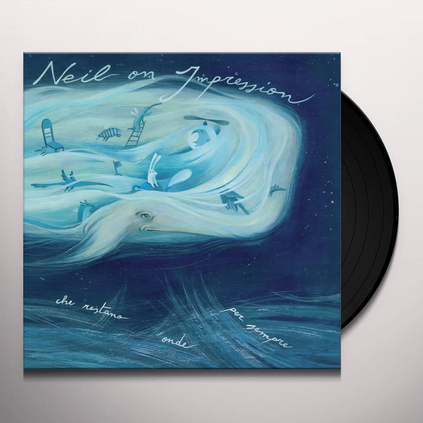 Neil on Impression L'oceano Delle Onde Che Restano Onde Per Vinyl Record