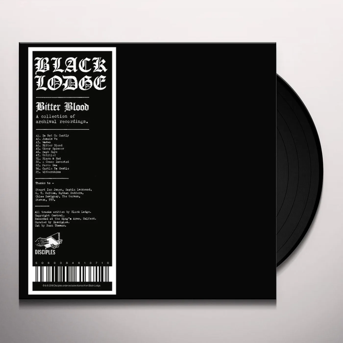 Black Lodge Bitter Blood (A Collection Of Archival R Vinyl Record