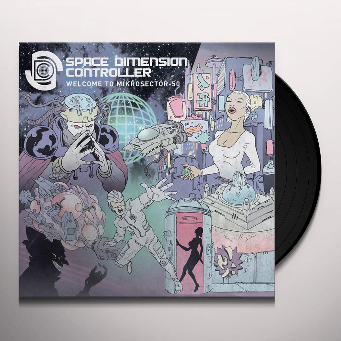 Space Dimension Controller Welcome To Mikrosector 50 (2 Lp Vinyl Record