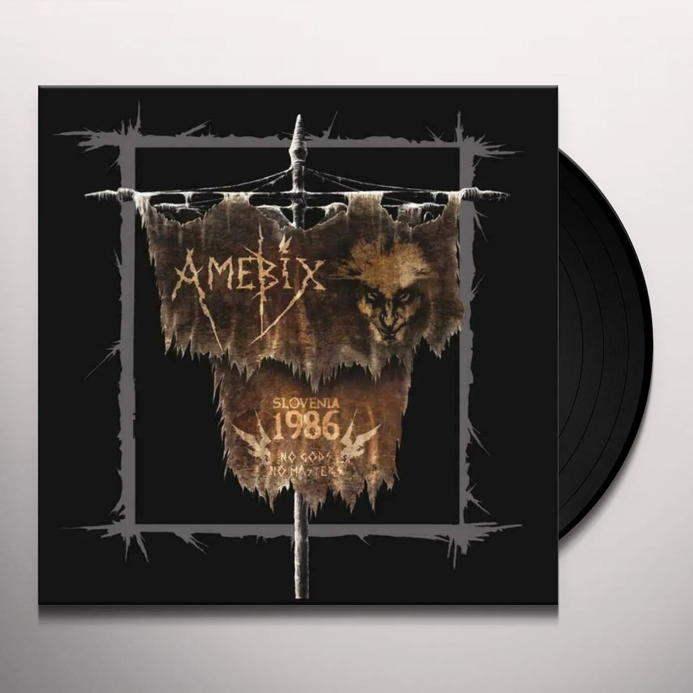 Amebix Slovenia 86 (Orange Vinyl) Vinyl Record