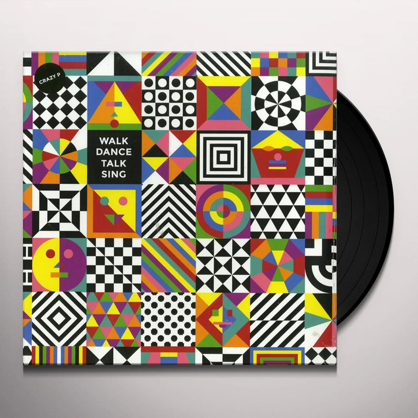 Crazy P Walk Dance Talk Sing Vinyl Record