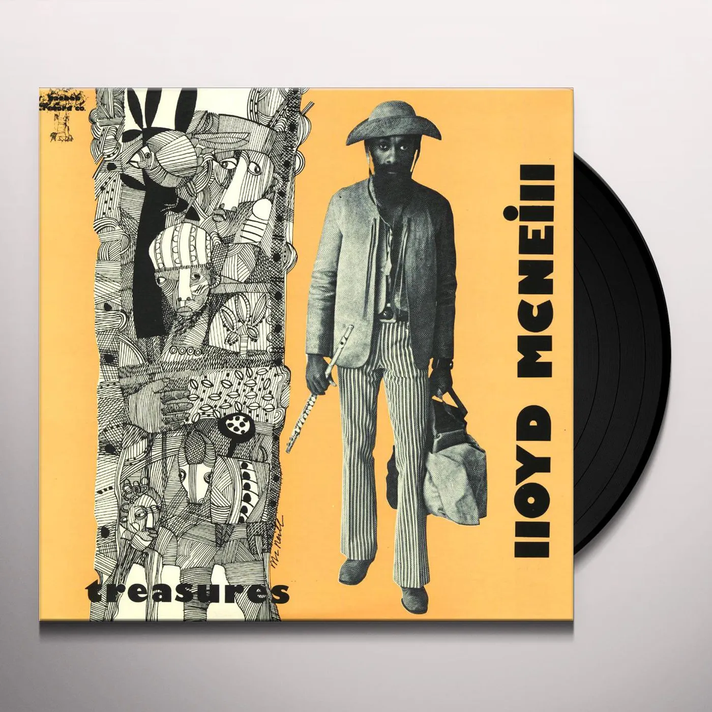 Soul Jazz Records Presents Lloyd McNeill: Treasures Vinyl Record