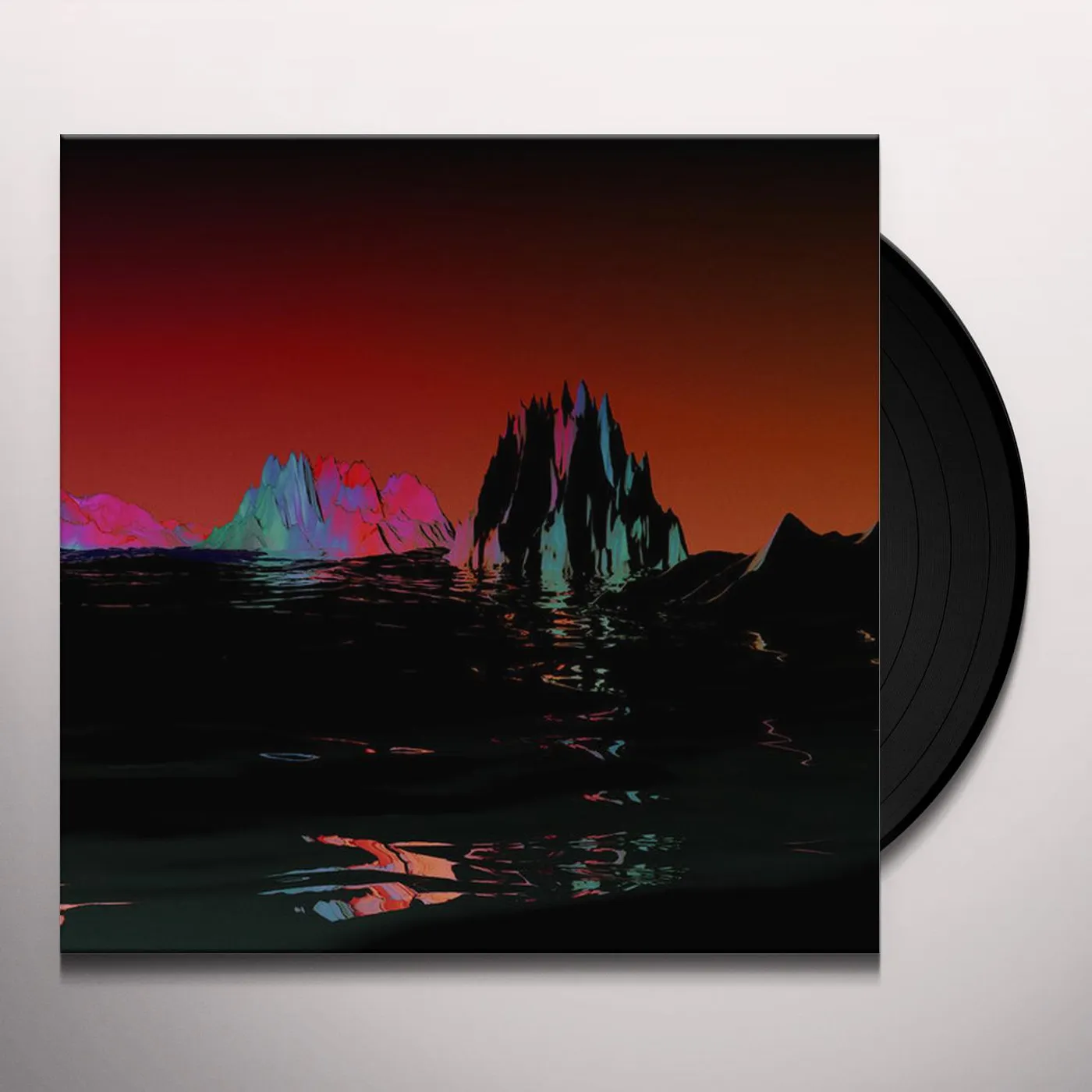 Space Dimension Controller Orange Melamine Vinyl Record