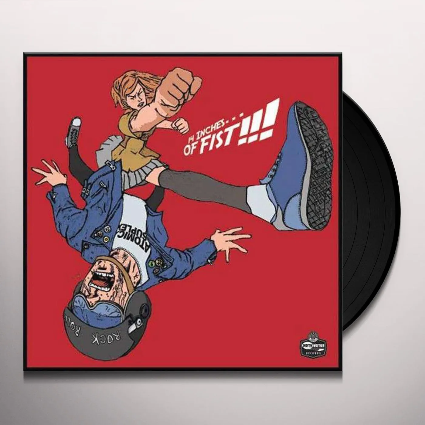 Atomic Suplex Fourteen Inches Of Fist Vinyl Record