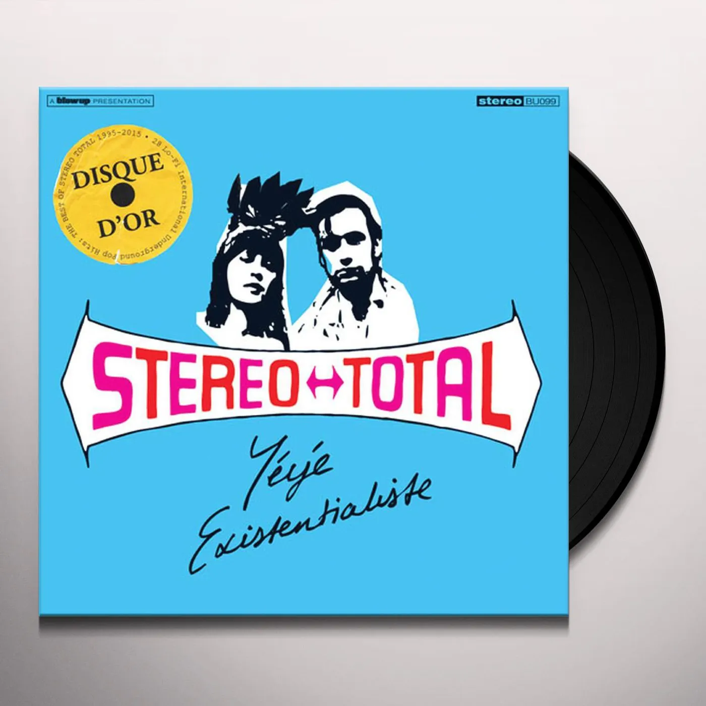 Stereo Total Yeye Existentialiste (Color Vinyl) Vinyl Record