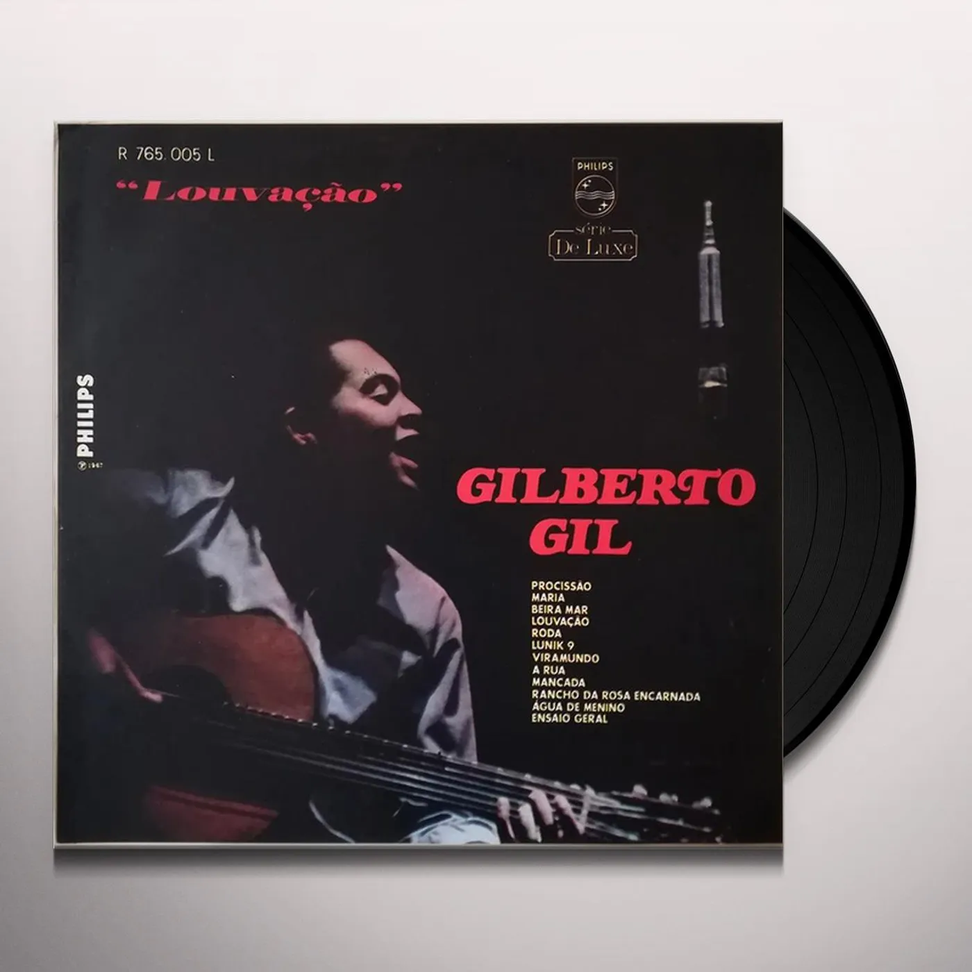 Gilberto Gil Louvacao Vinyl Record