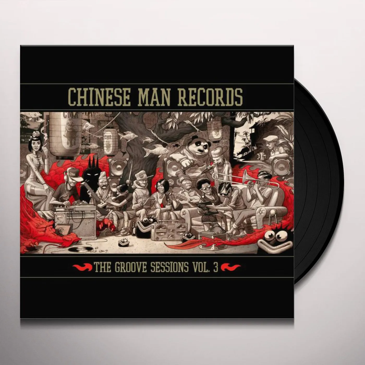 Chinese Man Groove sessions v.3 Vinyl Record
