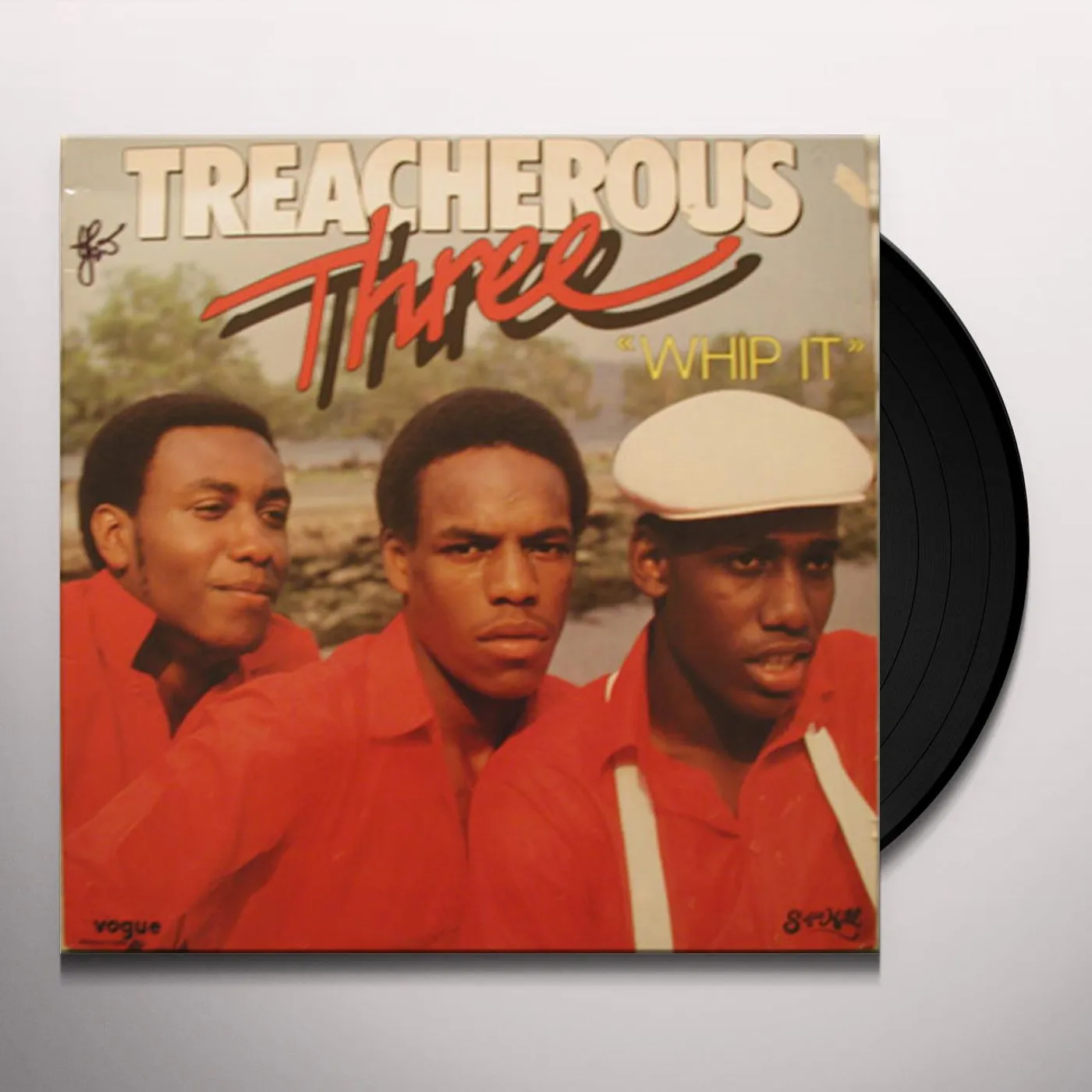 The Treacherous Three Whip It Vinyl Record