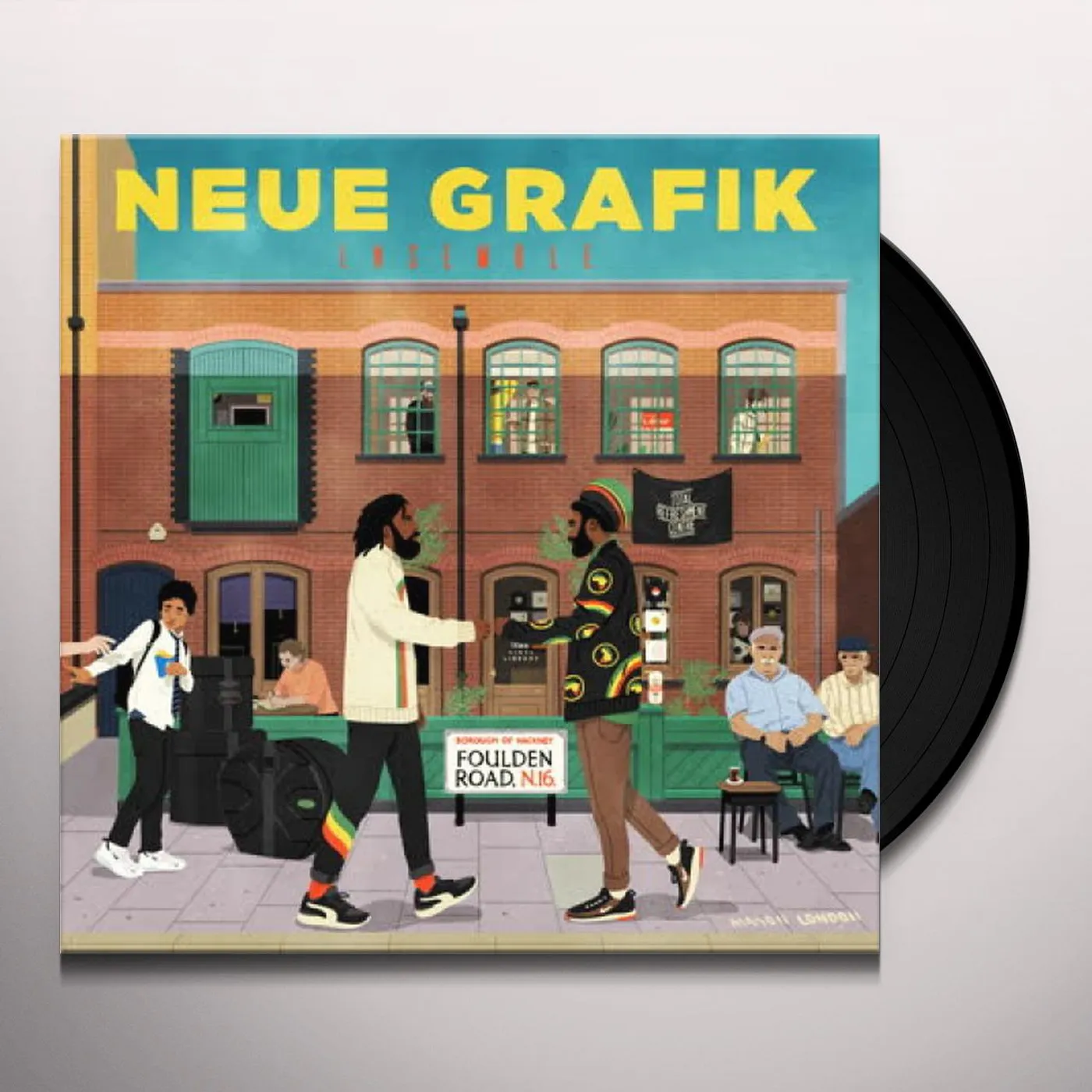 Neue Grafik Ensemble Foulden road Vinyl Record