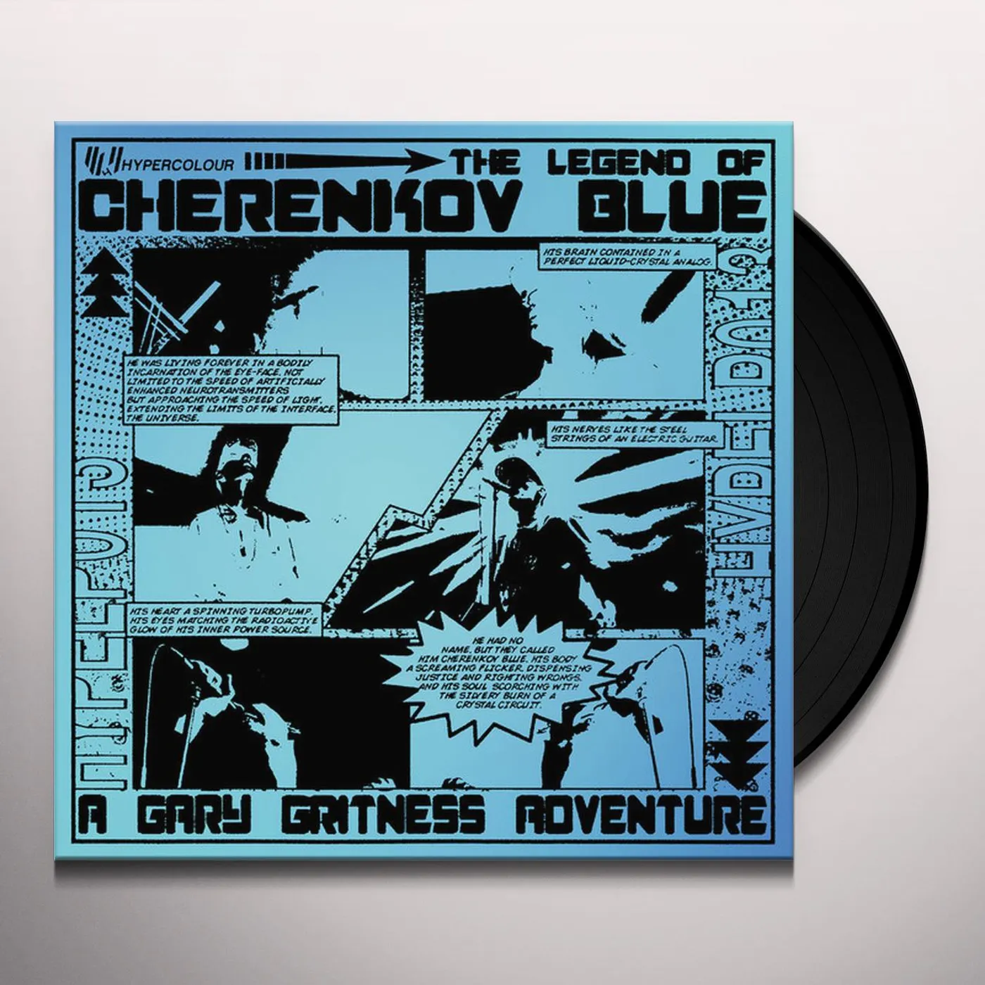 Gary Gritness Legend Of Cherenkov Blue Vinyl Record