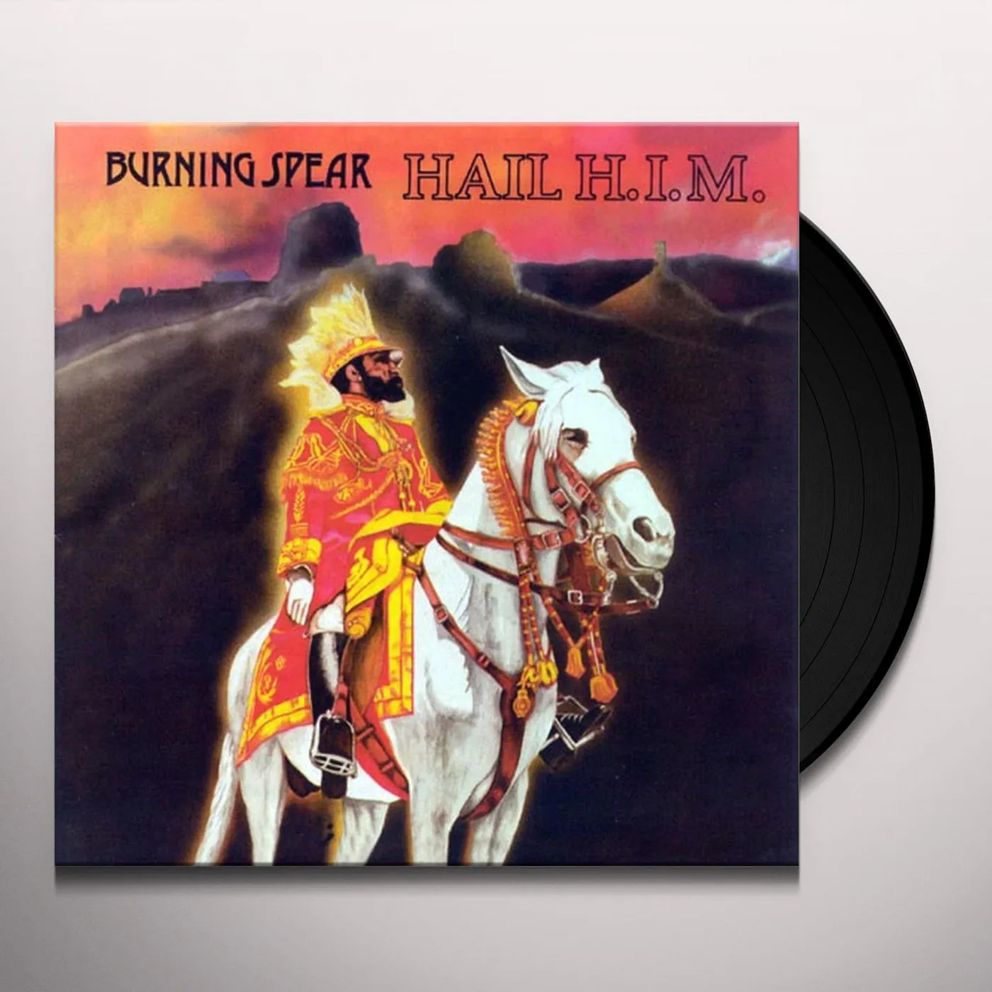 Burning Spear Hail him Vinyl Record