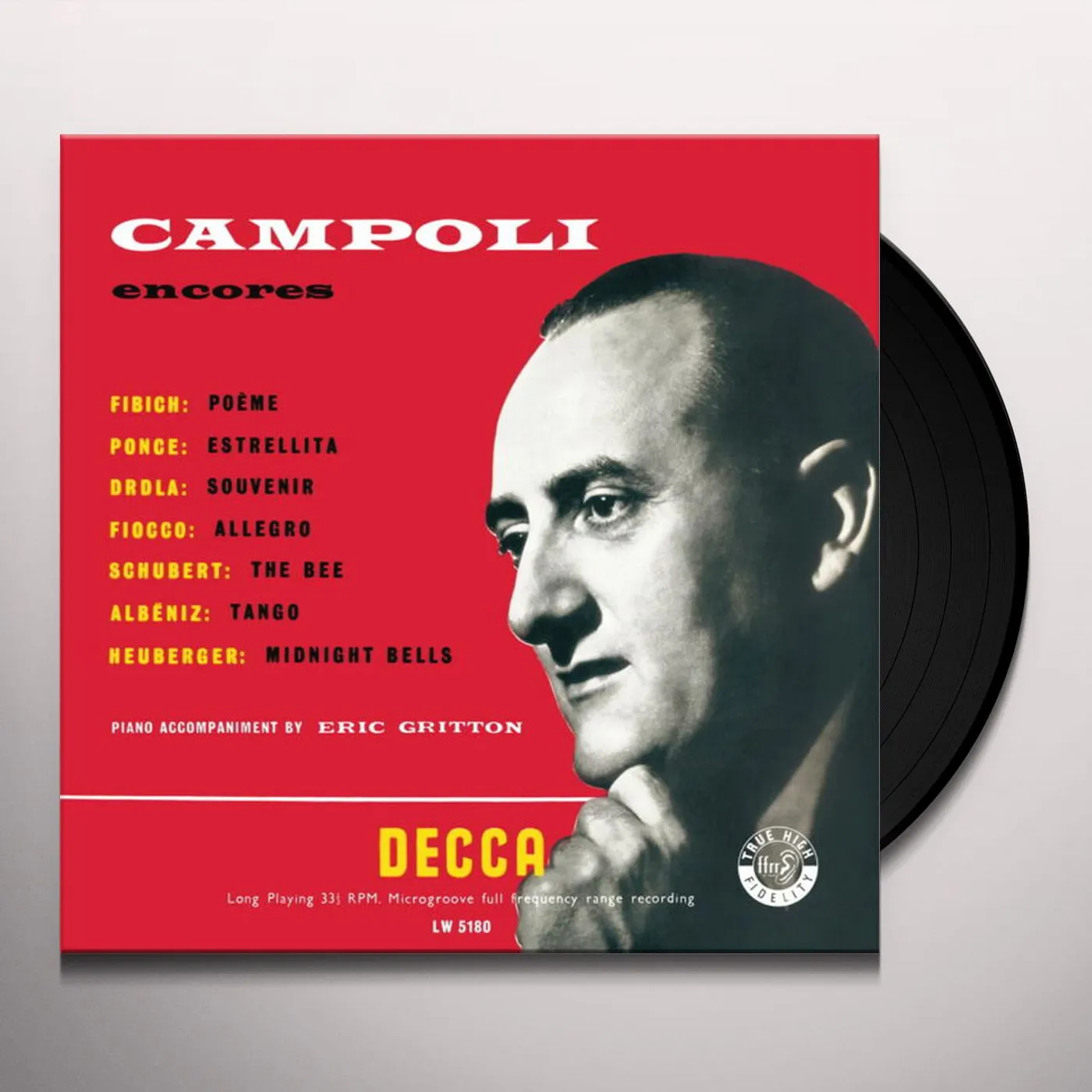 Alfredo Campoli Encores: Vols. 1 & 2 Vinyl Record