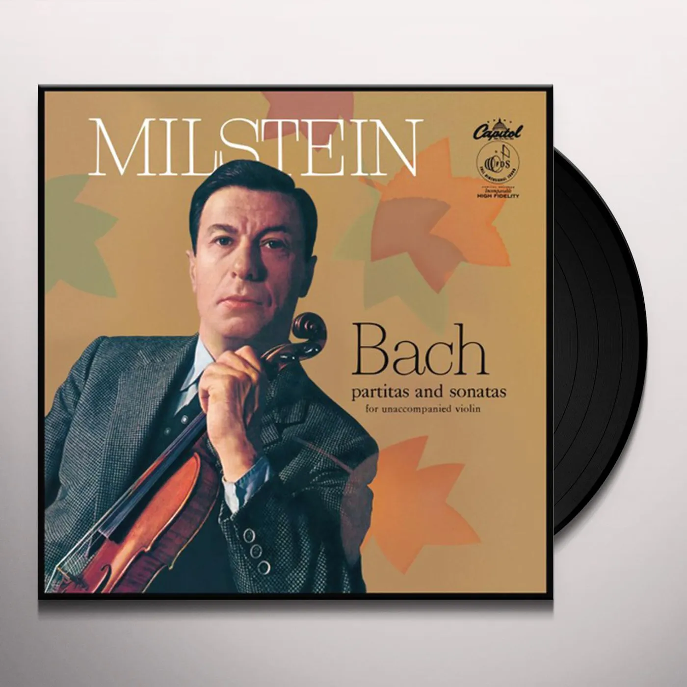 Nathan Milstein Bach: Partitas & Sonatas For Unaccompanied Violin Vinyl Record