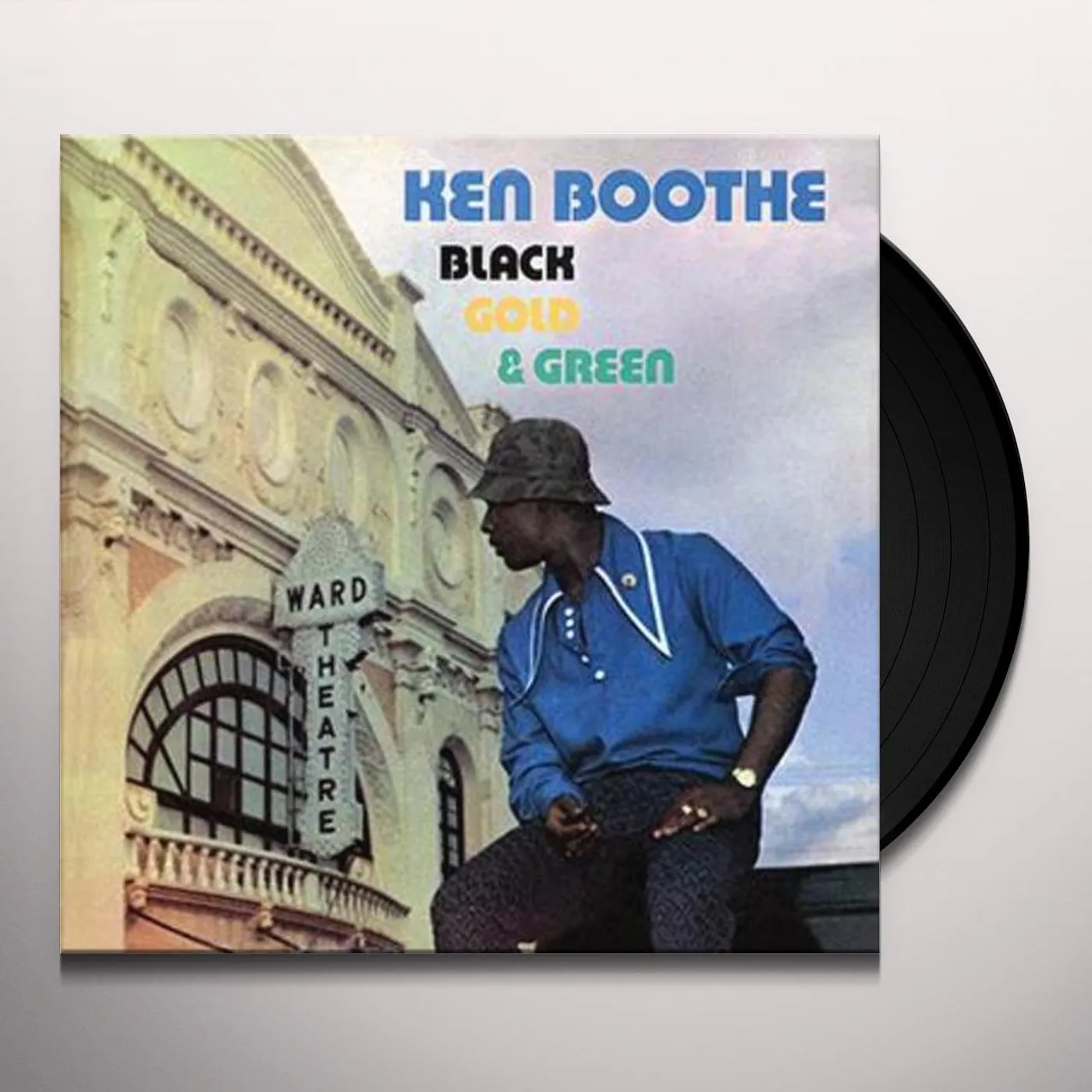 Ken Boothe BLACK, GOLD & GREEN Vinyl Record