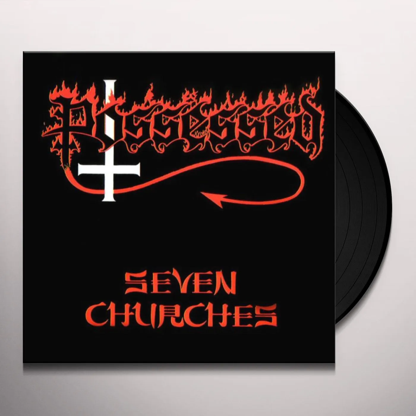 Possessed Seven Churches Vinyl Record