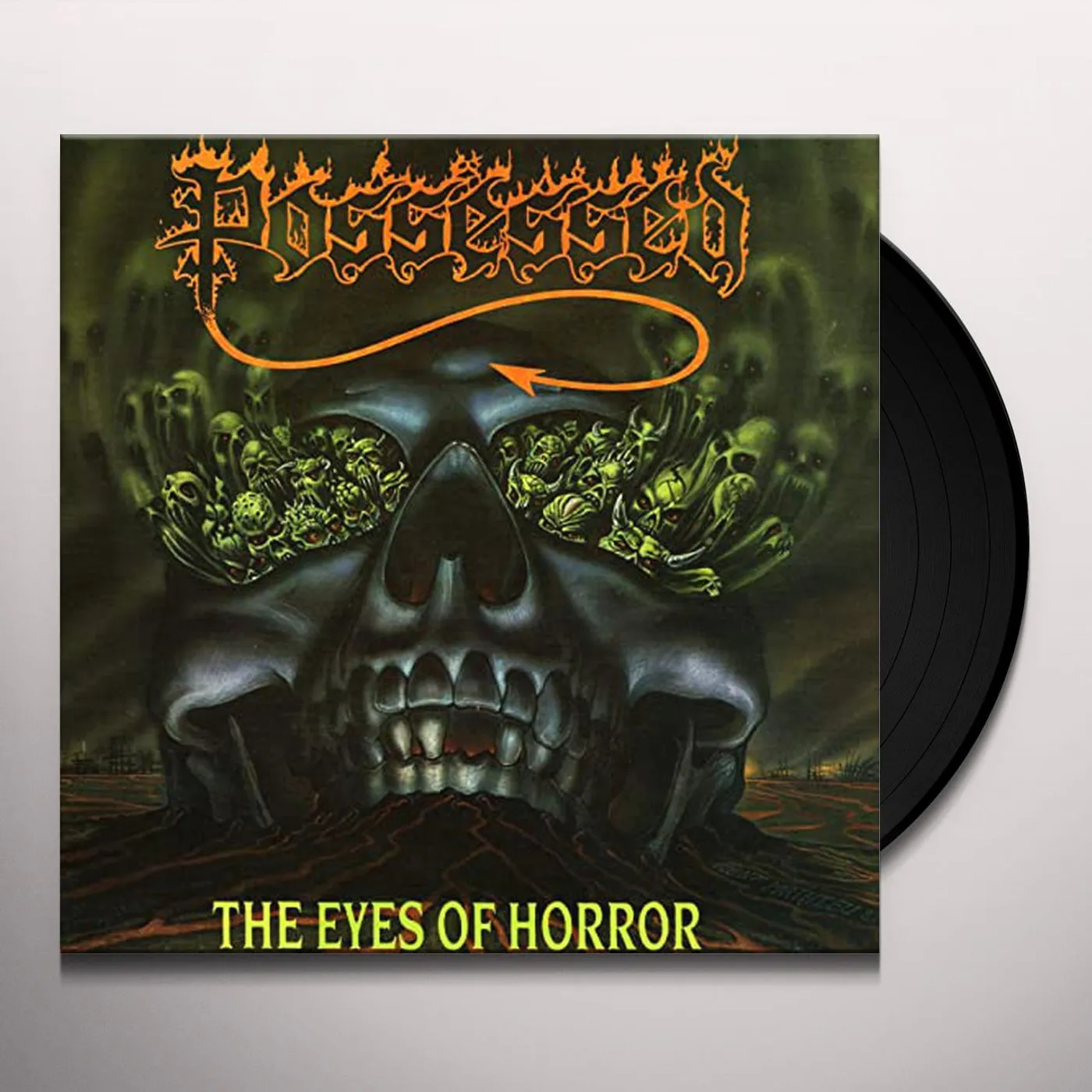 Possessed EYES OF HORROR Vinyl Record