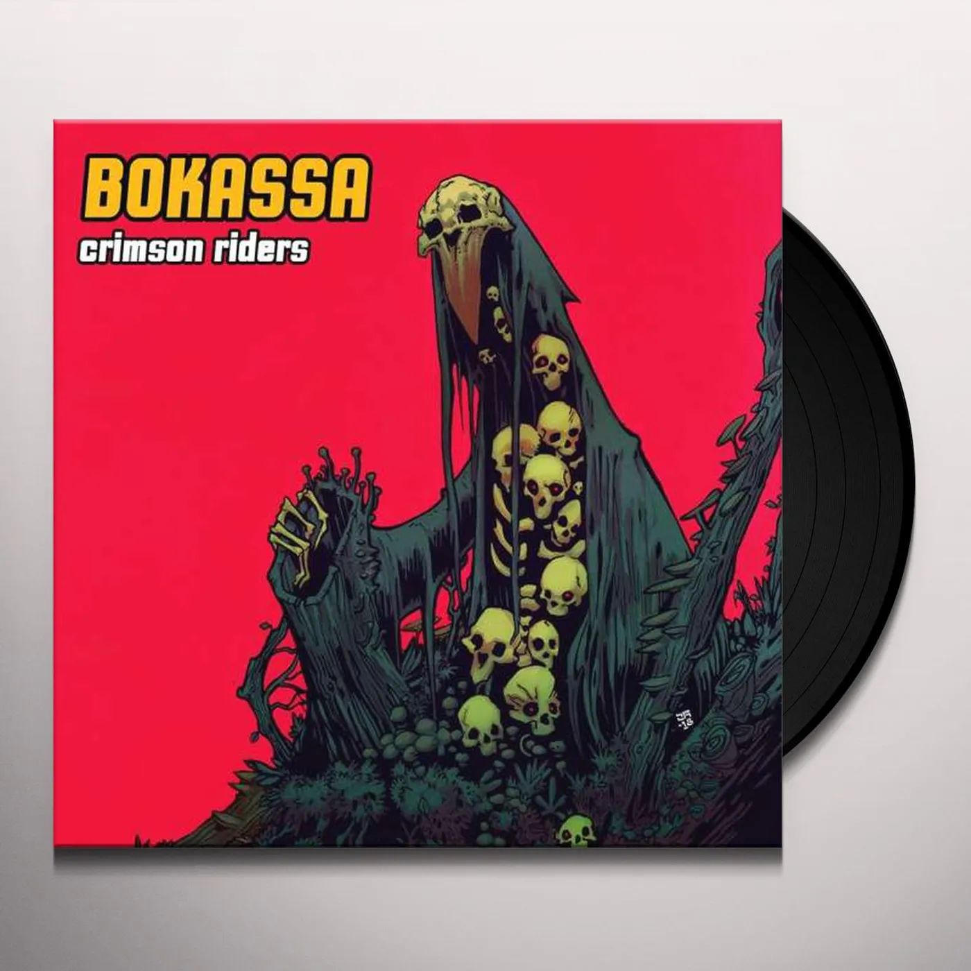 Bokassa Crimson Riders Vinyl Record
