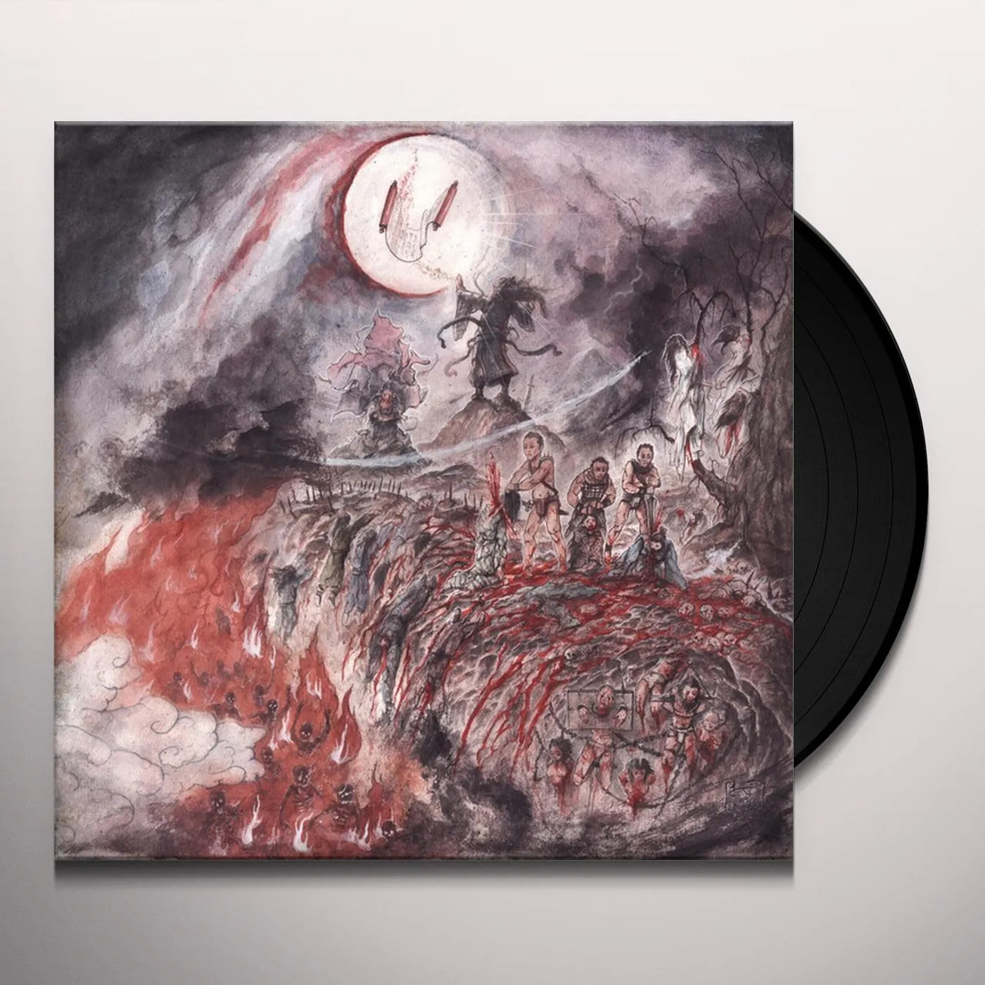 Ripped to Shreds Demon Scriptures Vinyl Record