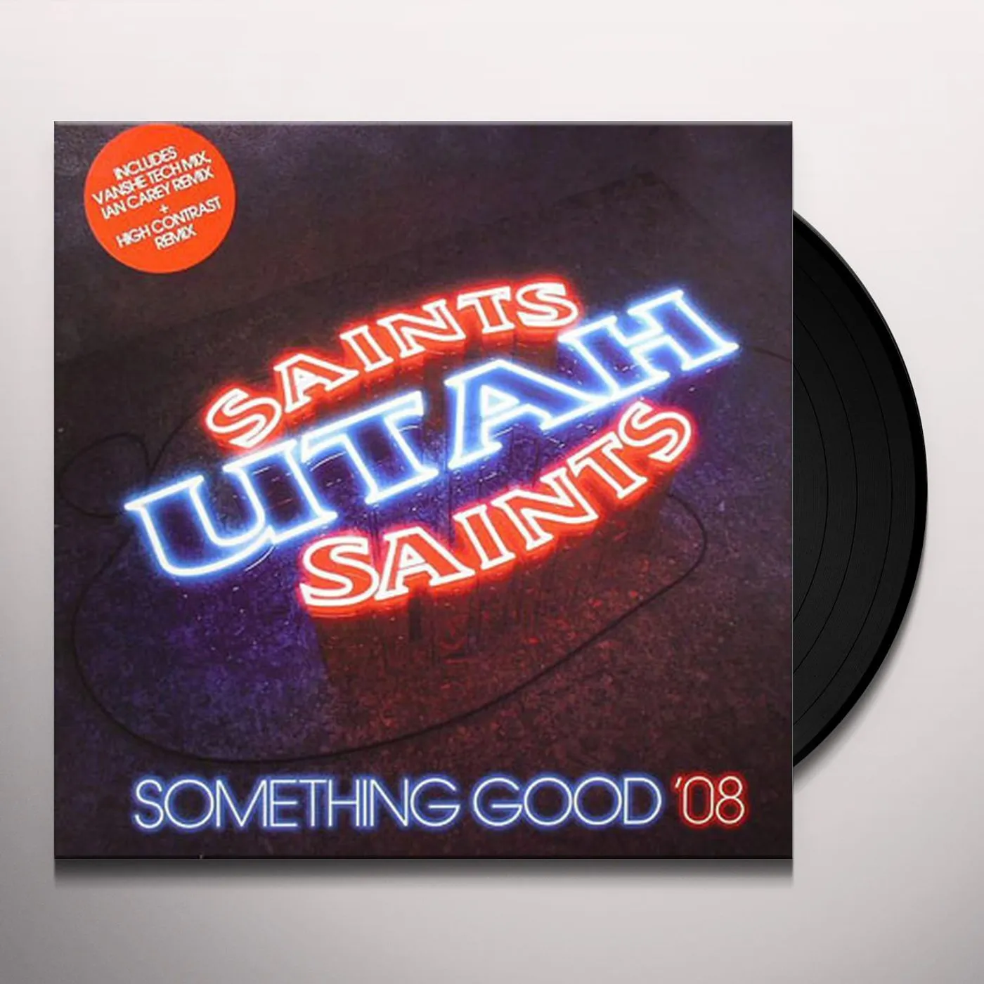 Utah Saints SOMETHING GOOD 08 Vinyl Record - UK Release