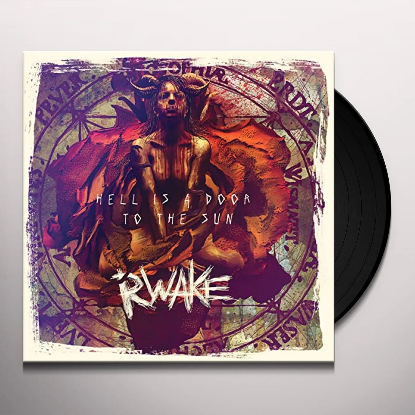 Rwake HELL IS A DOOR TO THE SUN Vinyl Record