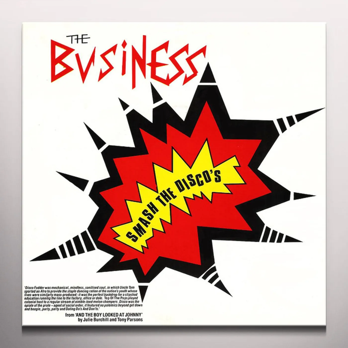 The Business SMASH THE DISCOS Vinyl Record