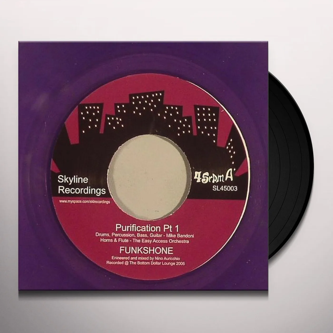 Funkshone PURIFICATION PART 1/2 Vinyl Record - UK Release