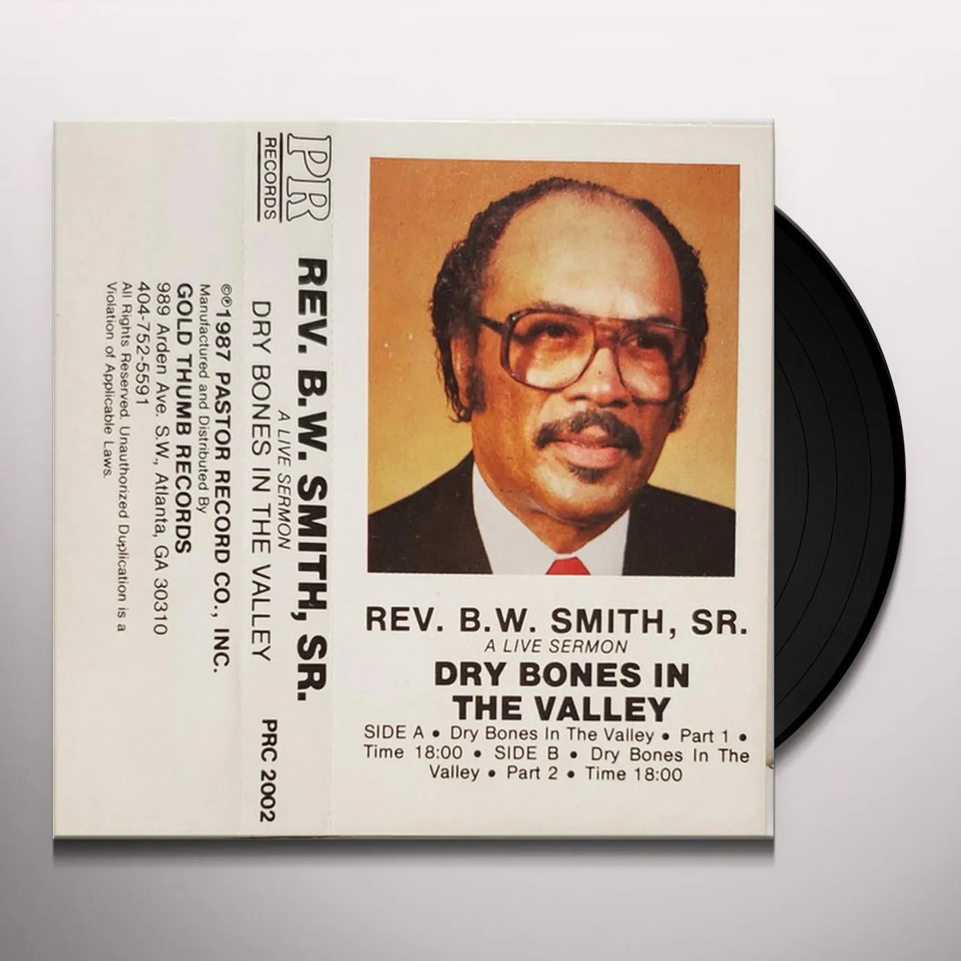 B.W. Smith DRY BONES IN THE VALLEY (Vinyl)
