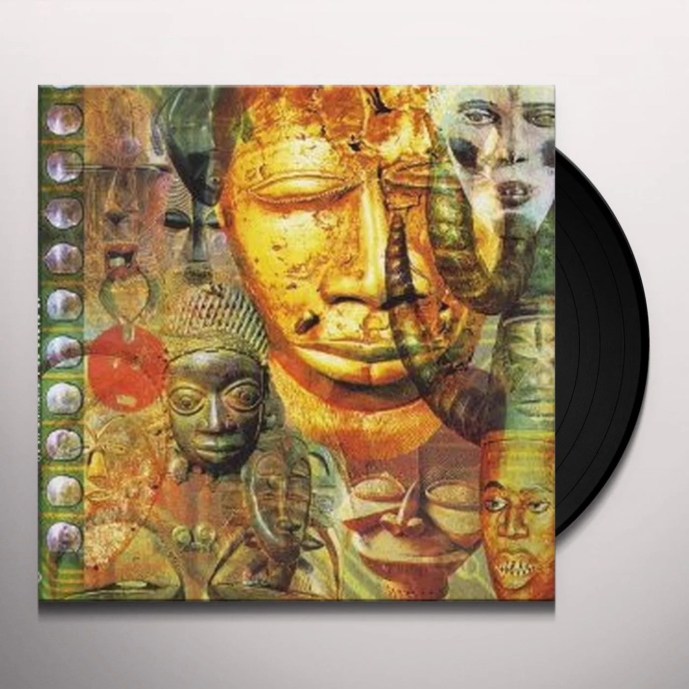 Lightning Head 13 FACES OF Vinyl Record - Holland Release