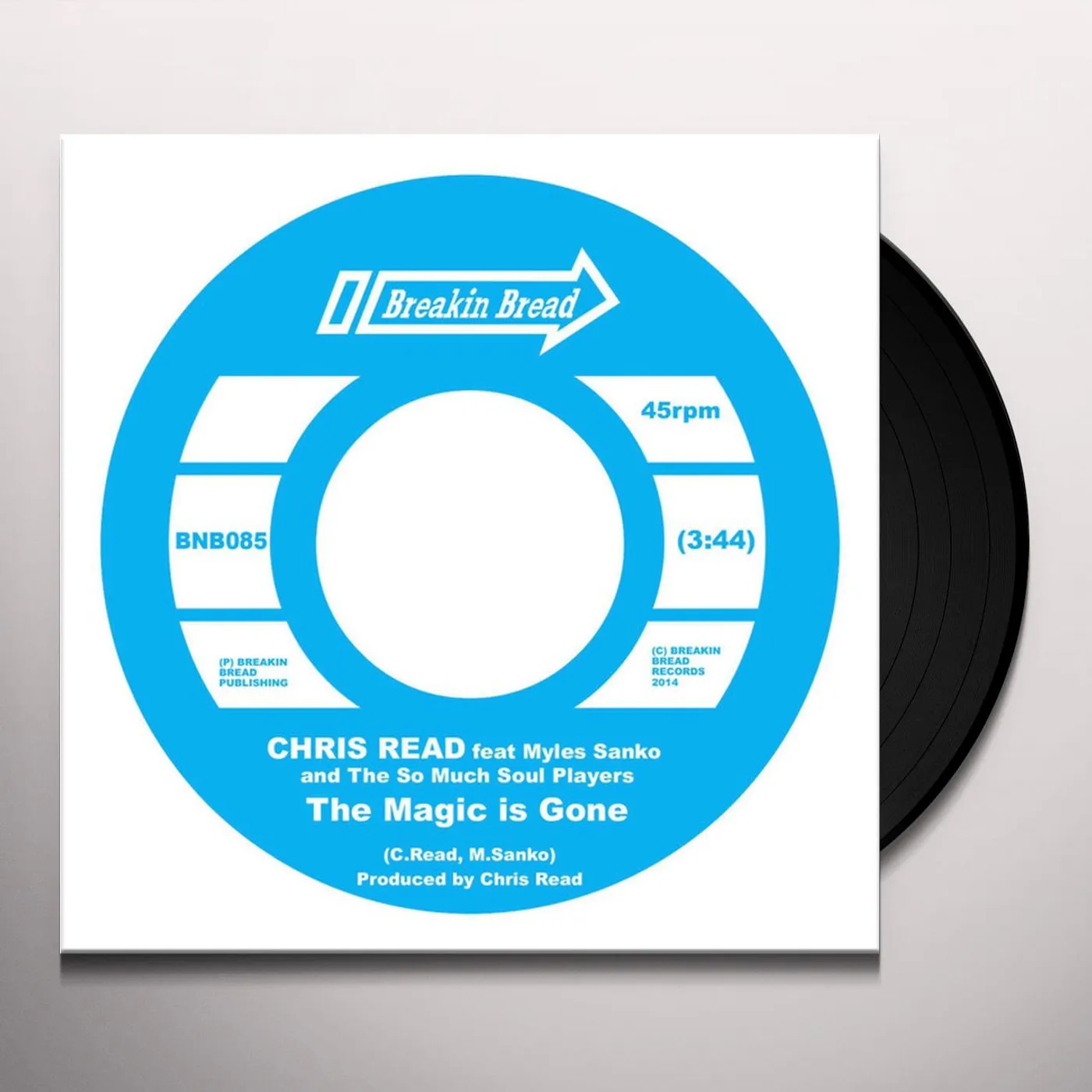 Chris Read MAGIC IS GONE Vinyl Record - UK Release