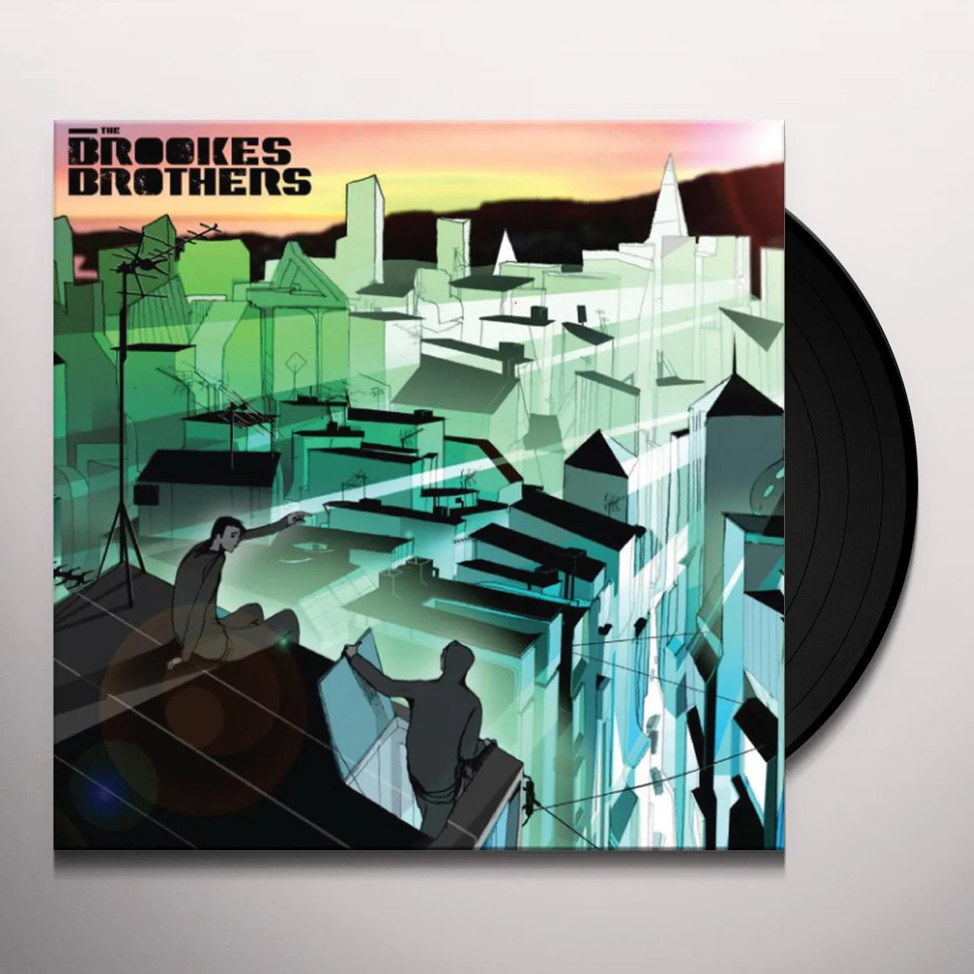 Brookes Brothers IN YOUR EYES/THE BIG BLUE Vinyl Record - UK Release