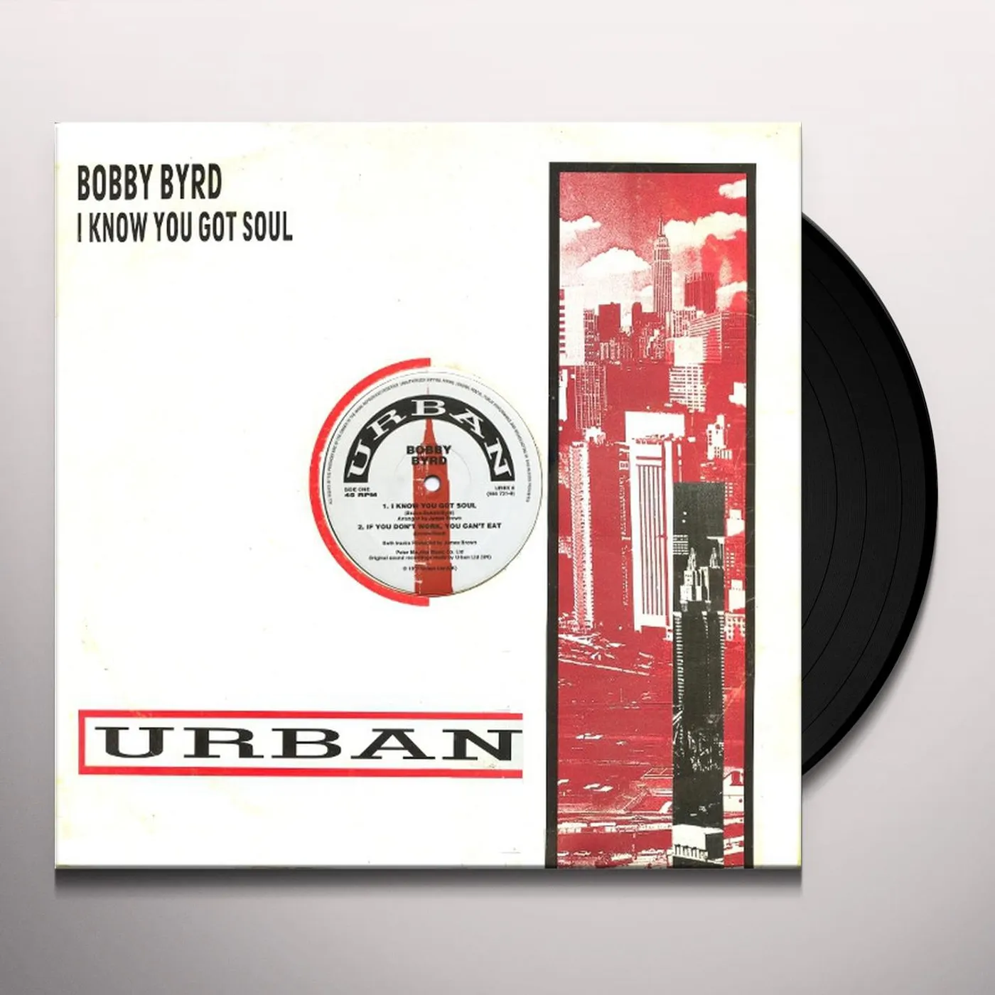 Bobby Byrd KNOW YOU GOT SOUL Vinyl Record