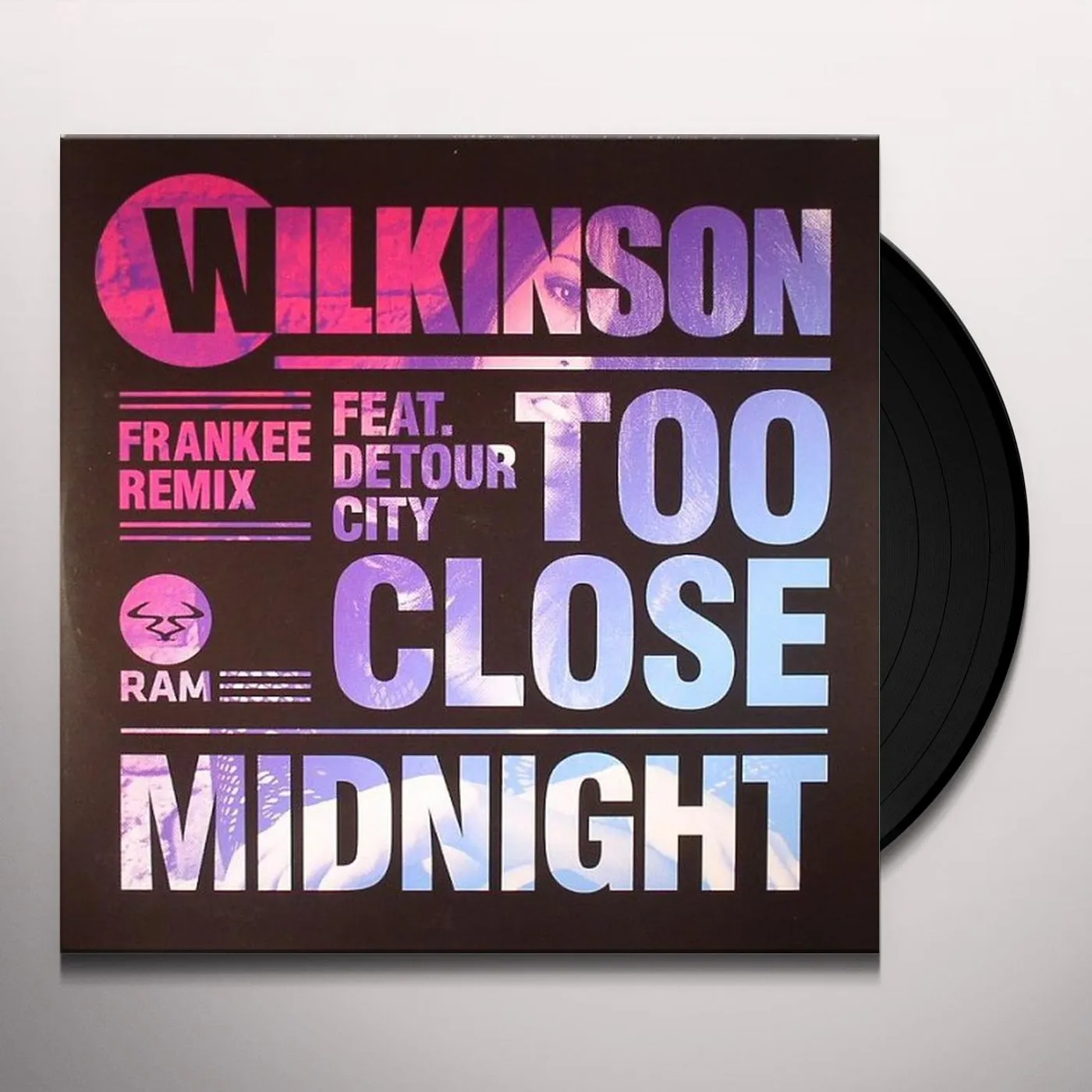 Wilkinson TOO CLOSE FEAT. DETOUR CITY (FRANKEE REMIX) Vinyl Record - UK Release