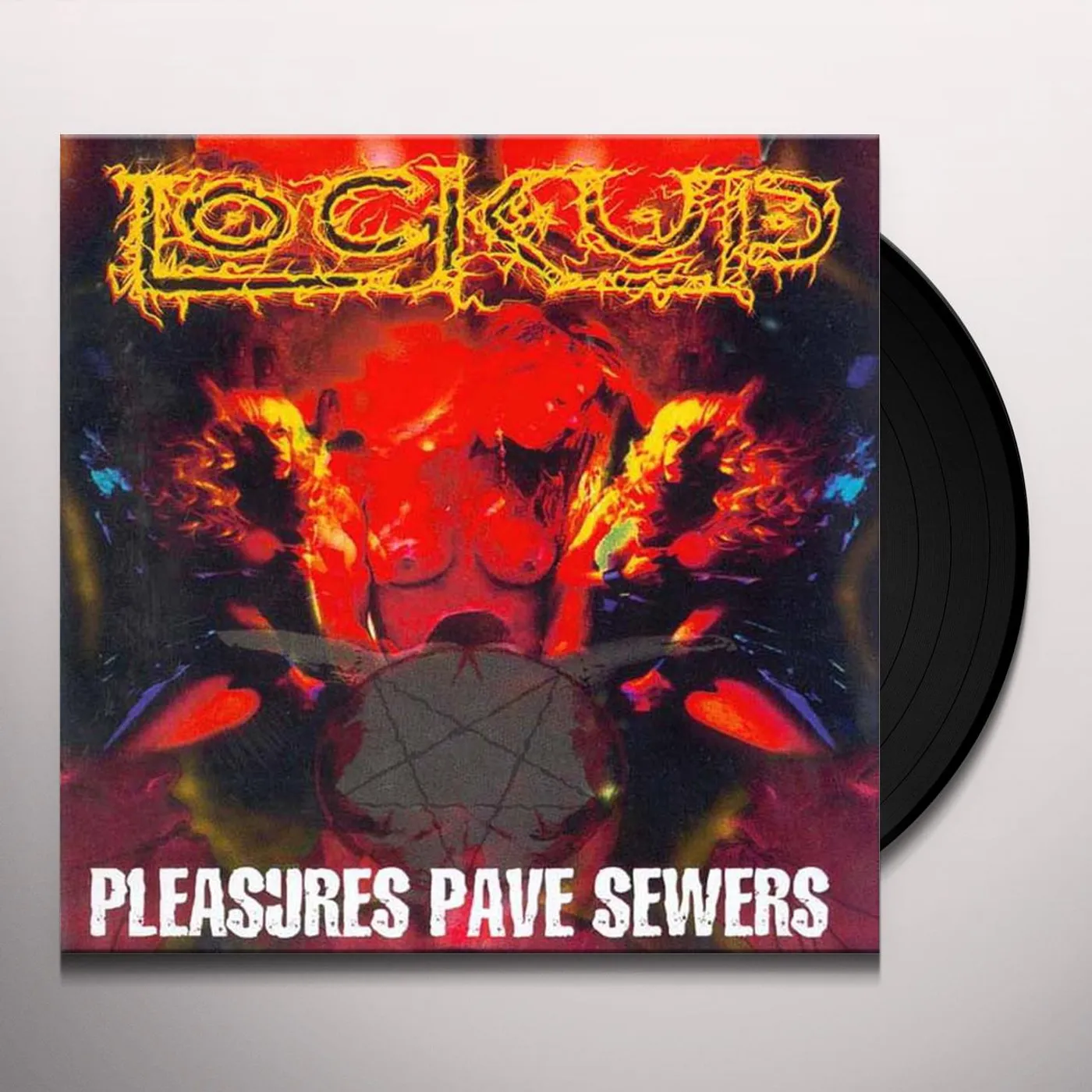 Lock Up PLEASURES PAVES SEWERS Vinyl Record