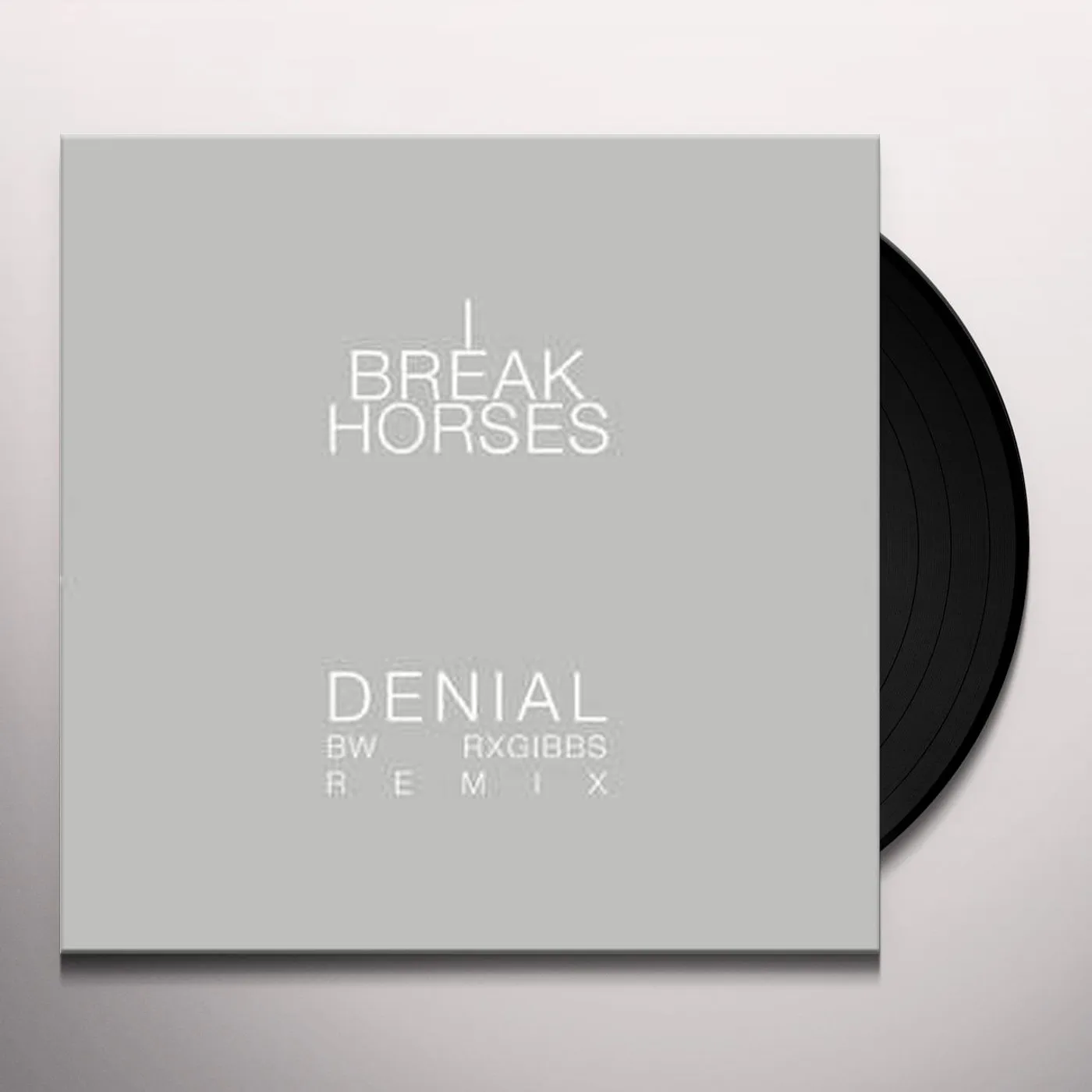 I Break Horses DENIAL Vinyl Record - UK Release