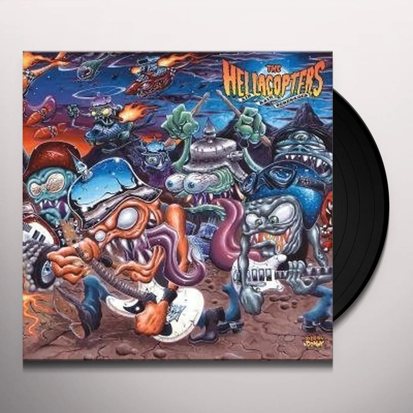 The Hellacopters AIR RAID SERENADES Vinyl Record