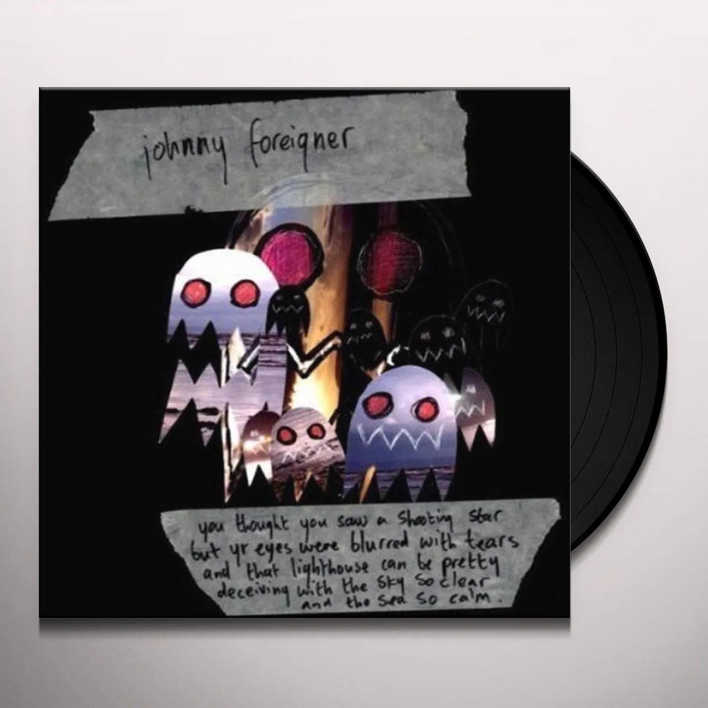 Johnny Foreigner YOU THOUGHT YOU SAW A SHOOTING STAR Vinyl Record