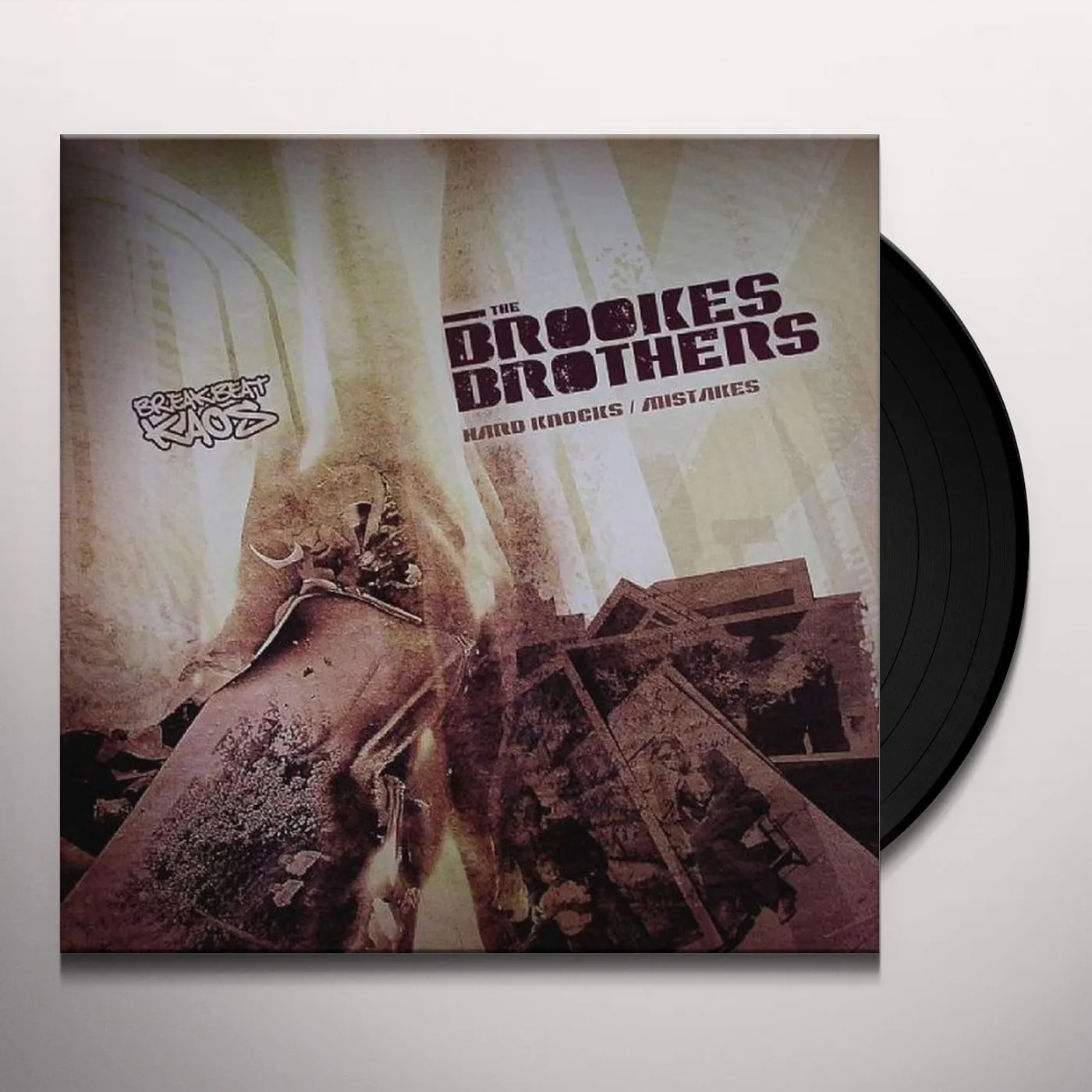Brookes Brothers HARD KNOCKS/MISTAKES Vinyl Record - UK Release