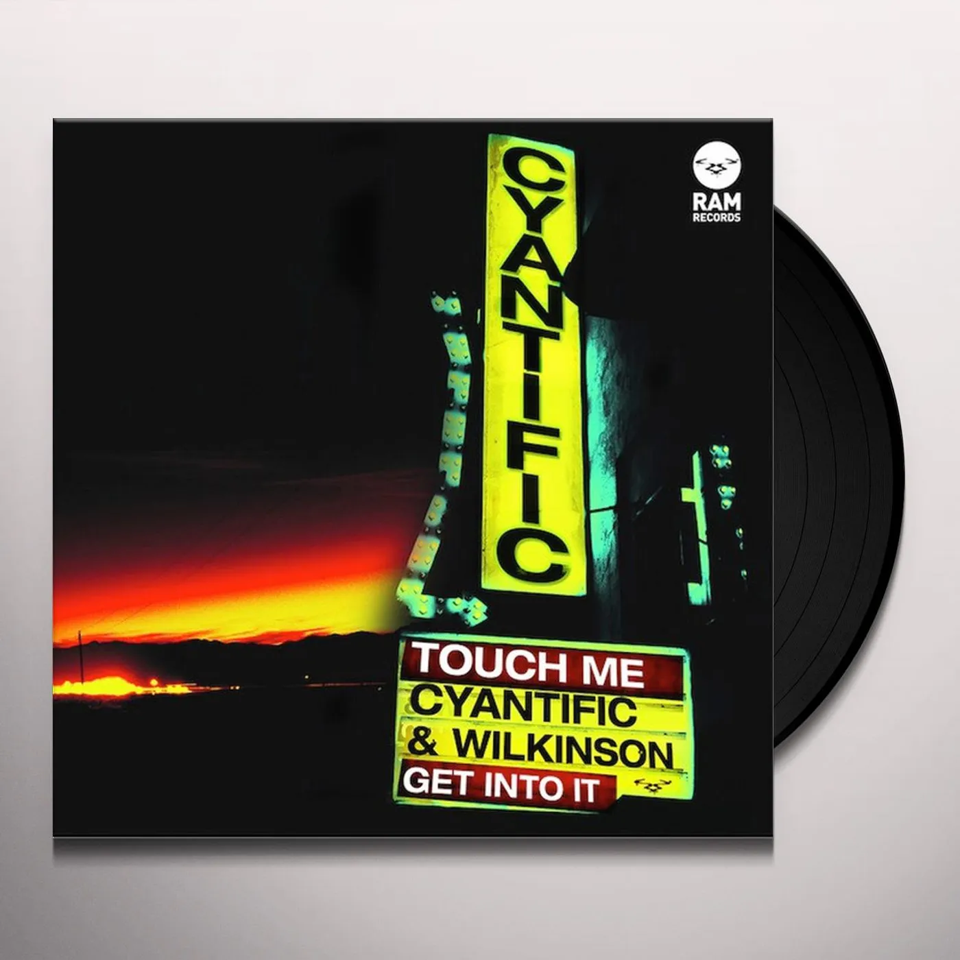 Cyantific TOUCH ME/GET INTO IT Vinyl Record