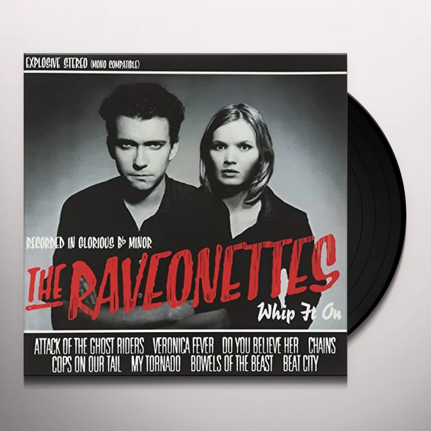 The Raveonettes WHIP IT ON Vinyl Record - 180 Gram Pressing