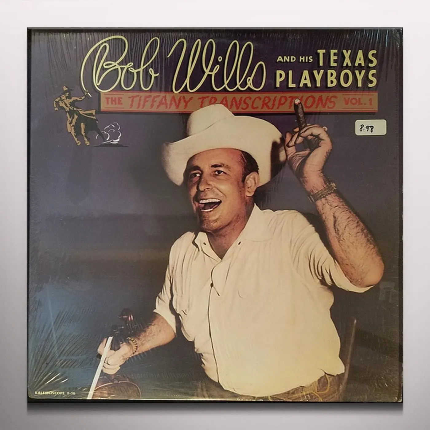 Bob Wills & His Texas Playboys TRANSCRIPTIONS Vinyl Record - Colored Vinyl